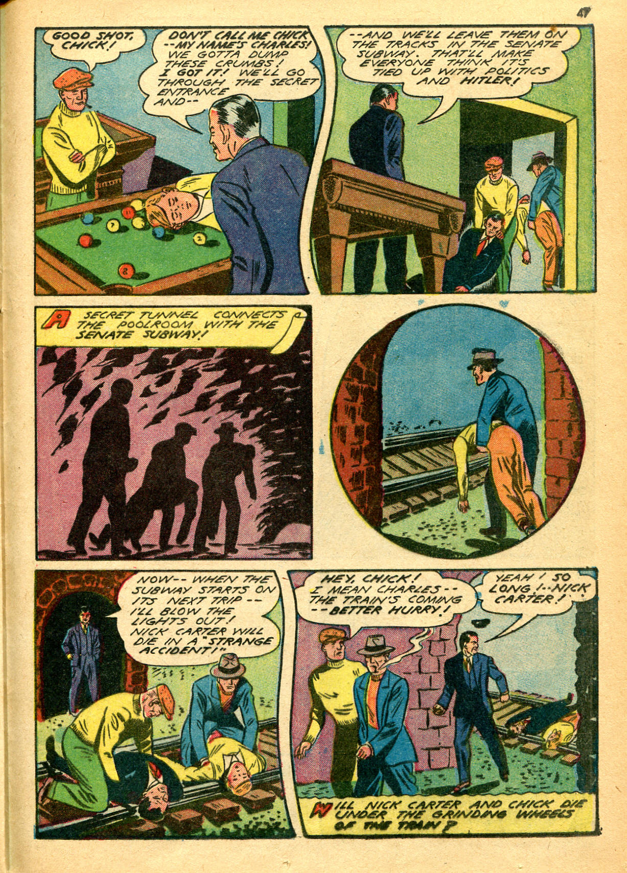 Read online Shadow Comics comic -  Issue #25 - 44