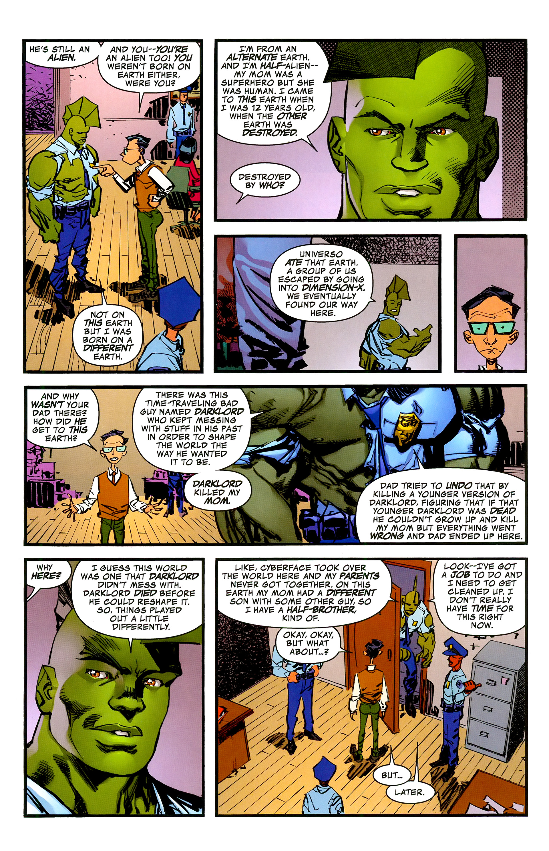 Read online Free Comic Book Day 2015 comic -  Issue # Savage Dragon Legacy - 11