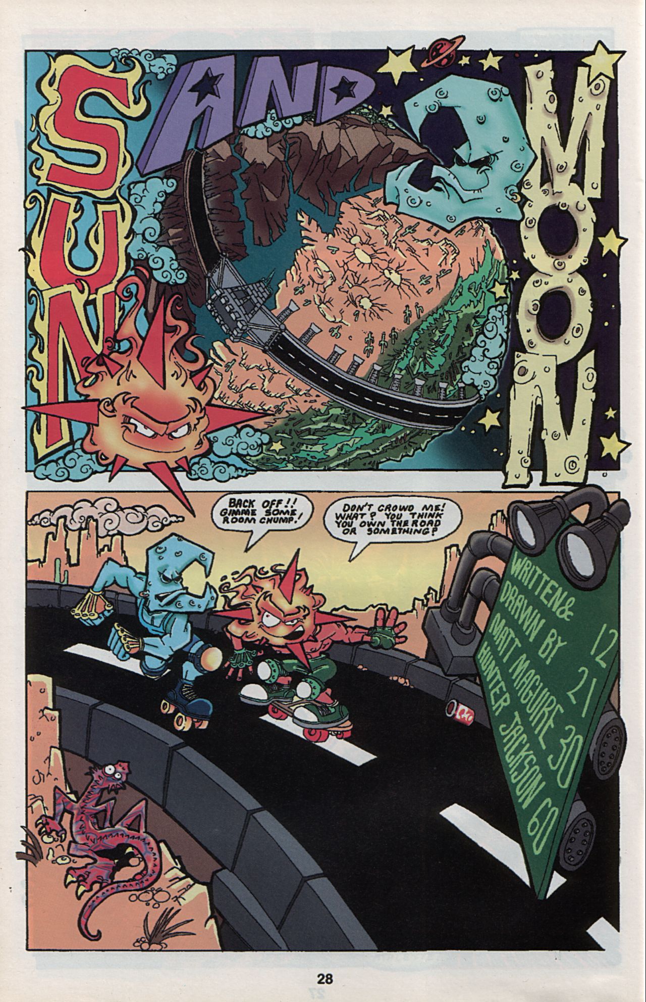Read online Slavepit Funnies Featuring Gwar comic -  Issue #4 - 30