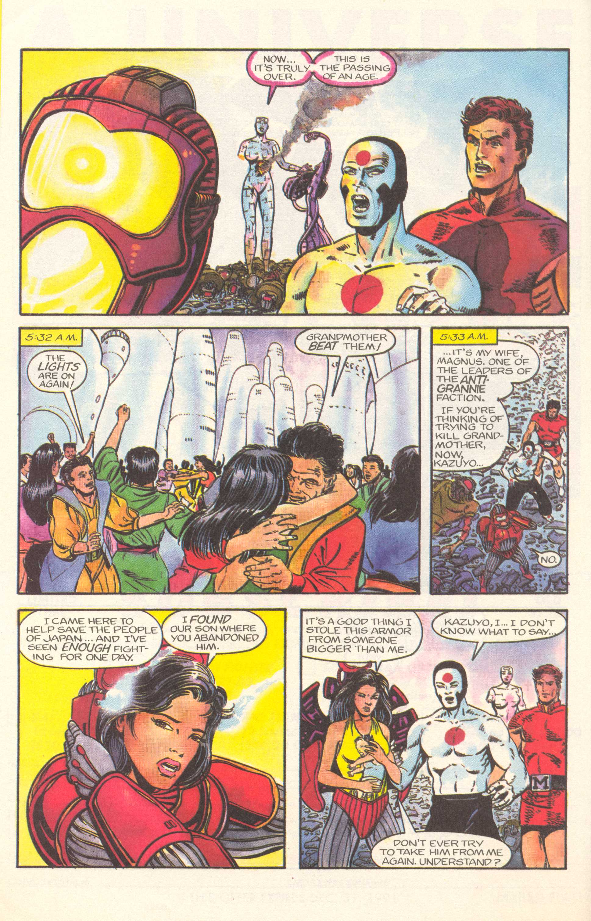 Read online Magnus Robot Fighter (1991) comic -  Issue #8 - 27