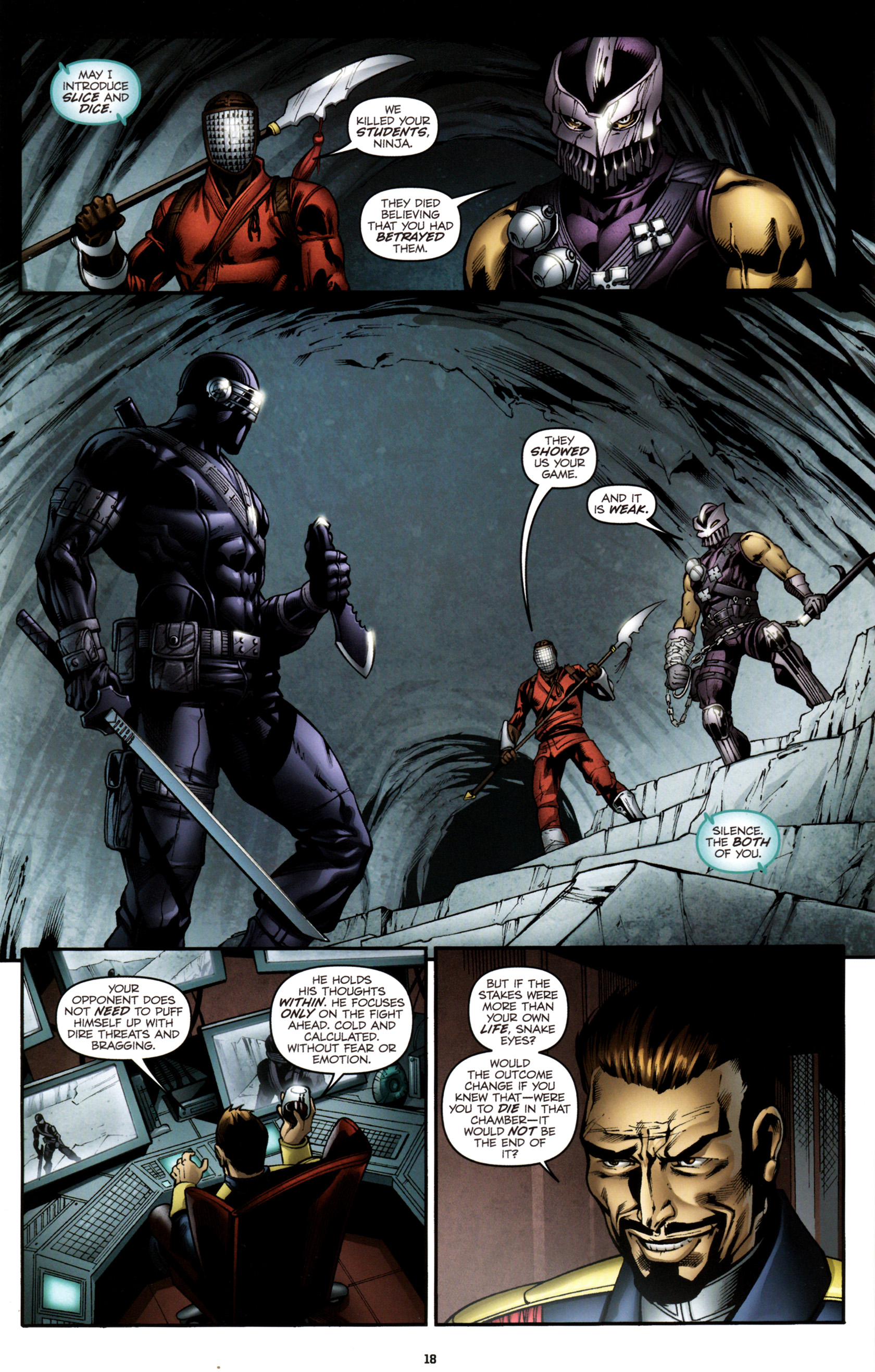 Read online G.I. Joe: Snake Eyes comic -  Issue #3 - 21