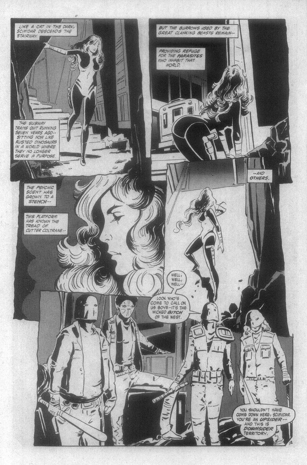 Read online Scimidar (1988) comic -  Issue #1 - 14