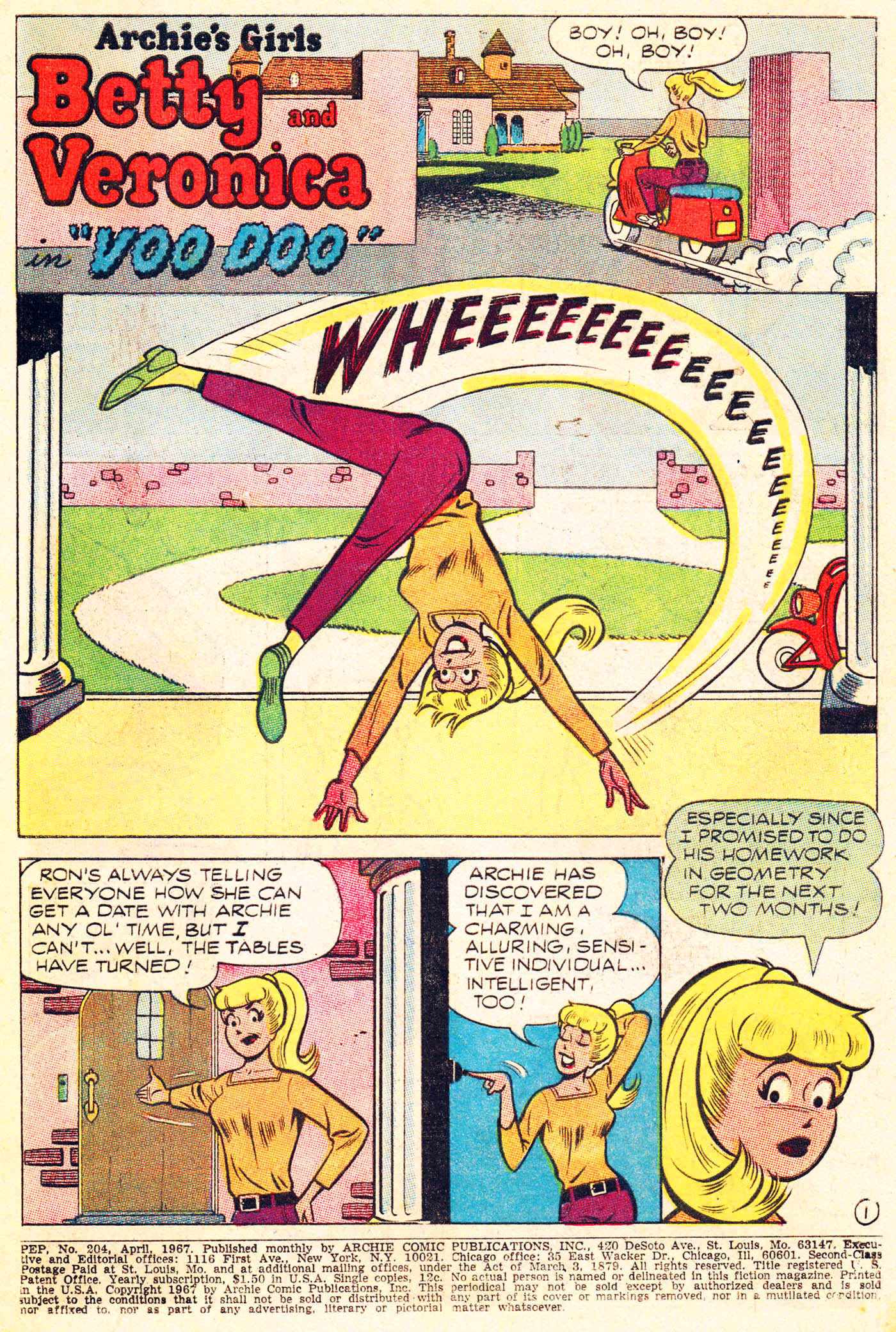 Read online Pep Comics comic -  Issue #204 - 3