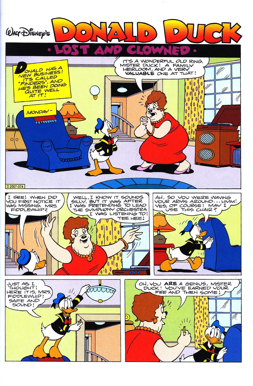 Walt Disney's Comics and Stories issue 694 - Page 3