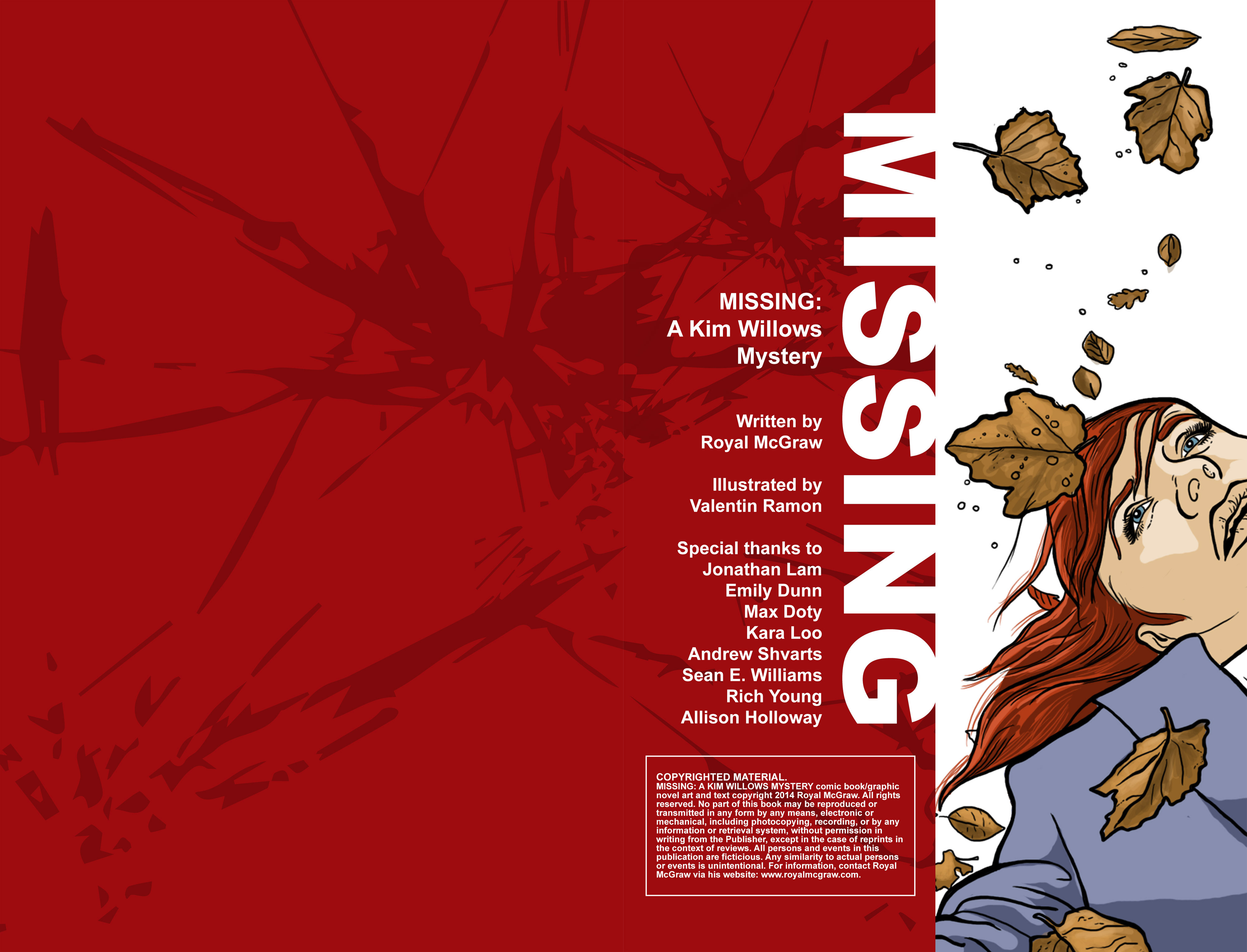 Read online Missing: A Kim Willows Mystery comic -  Issue #1 - 2