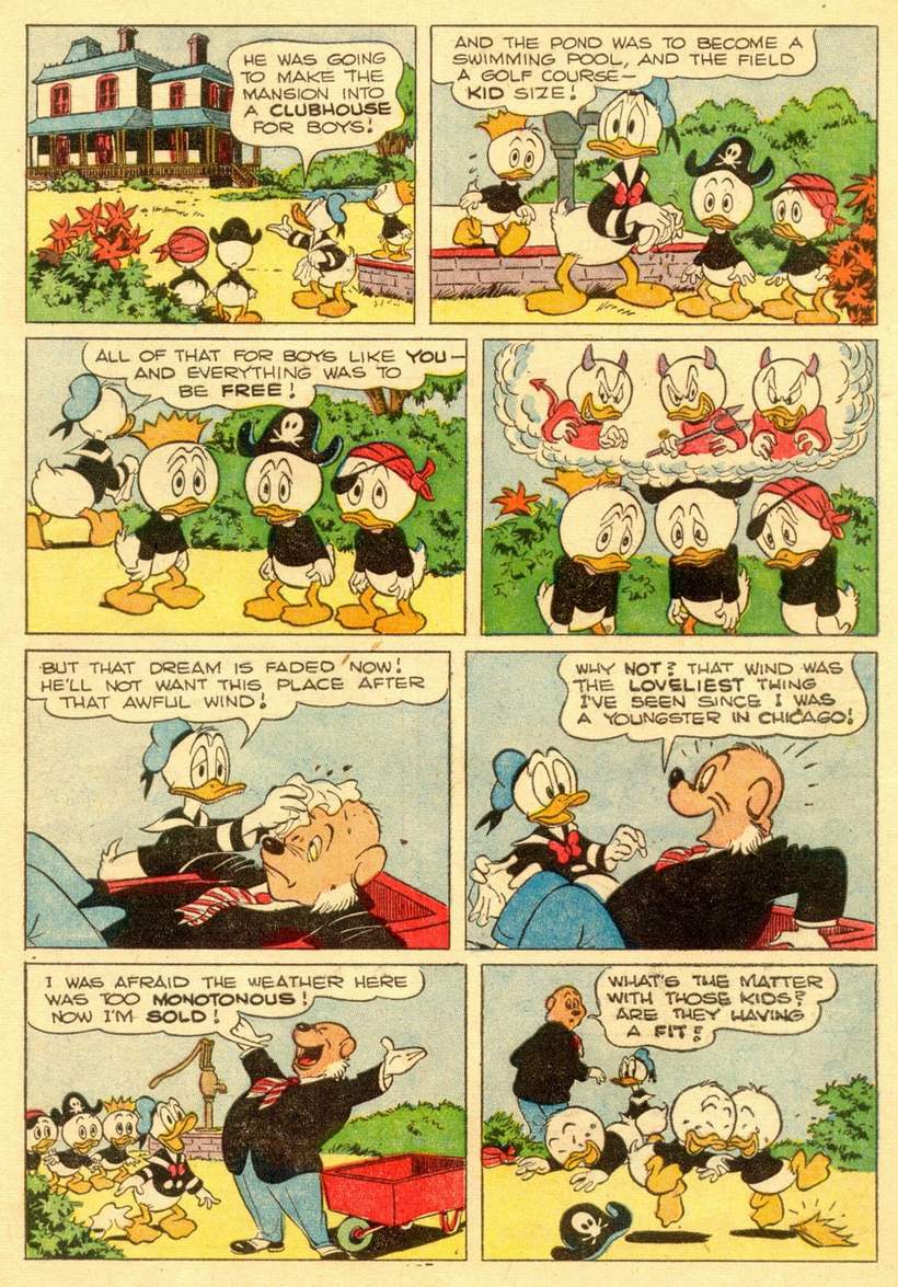 Read online Walt Disney's Comics and Stories comic -  Issue #154 - 12