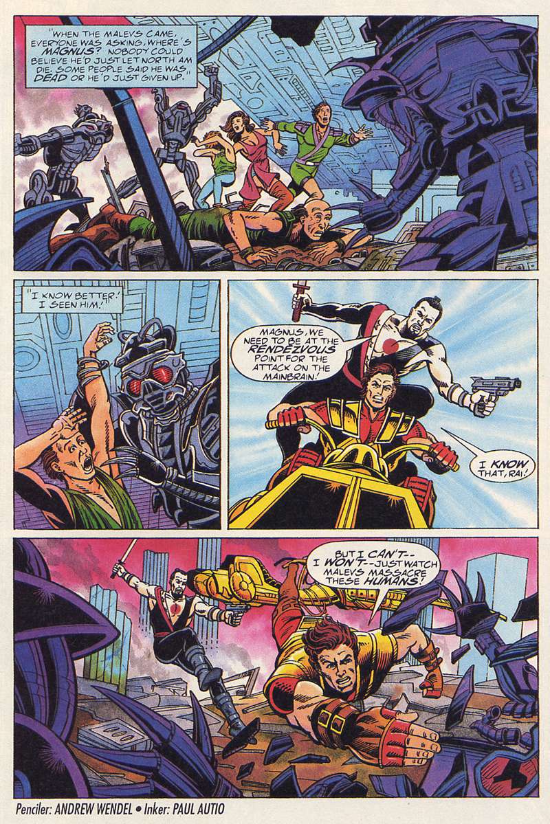 Read online Magnus Robot Fighter (1991) comic -  Issue #26 - 18