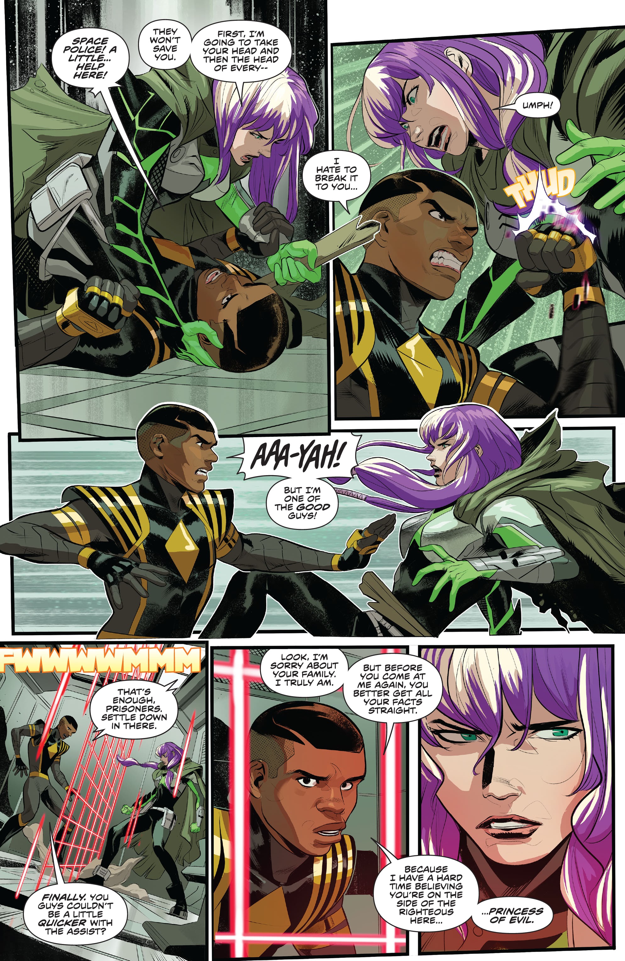 Read online Power Rangers comic -  Issue #5 - 21