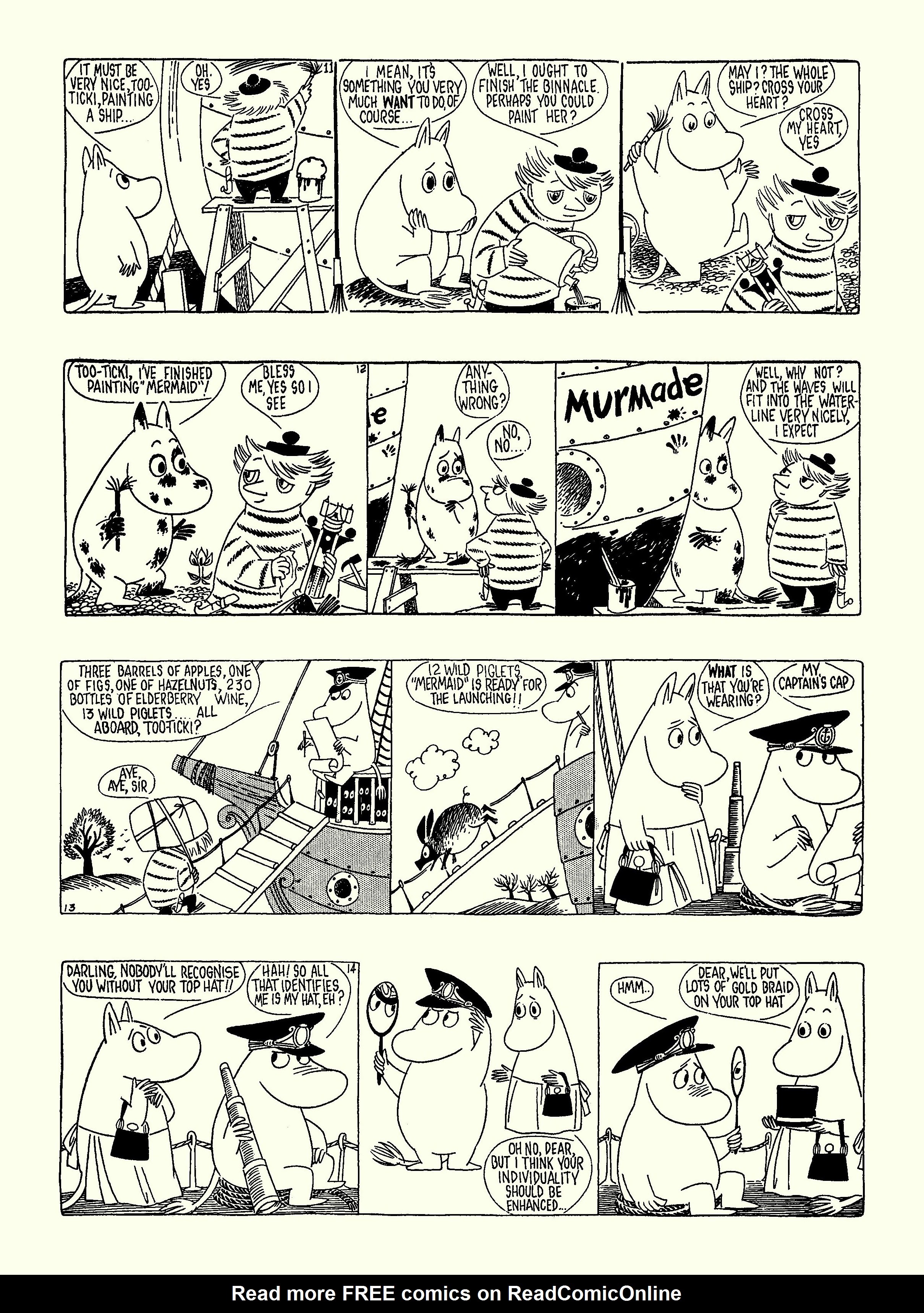 Read online Moomin: The Complete Tove Jansson Comic Strip comic -  Issue # TPB 5 - 34