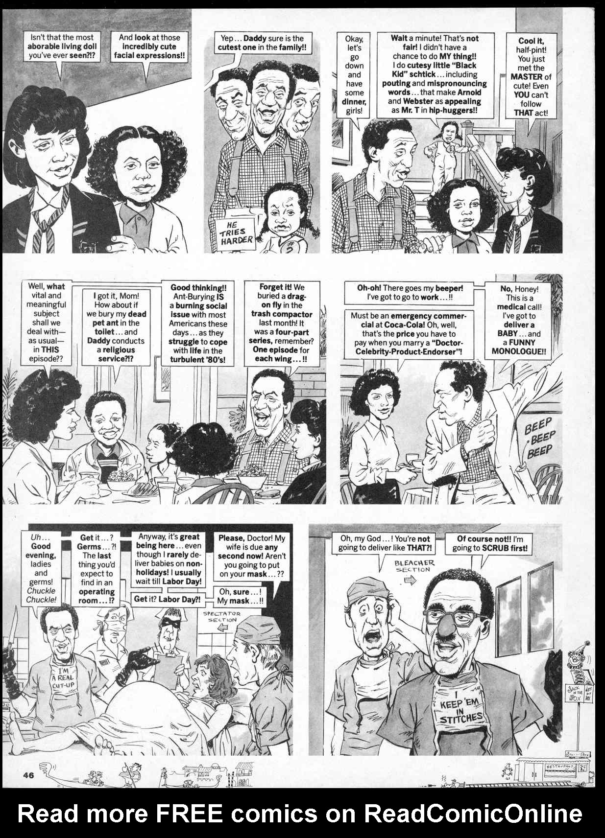 Read online MAD comic -  Issue #255 - 48