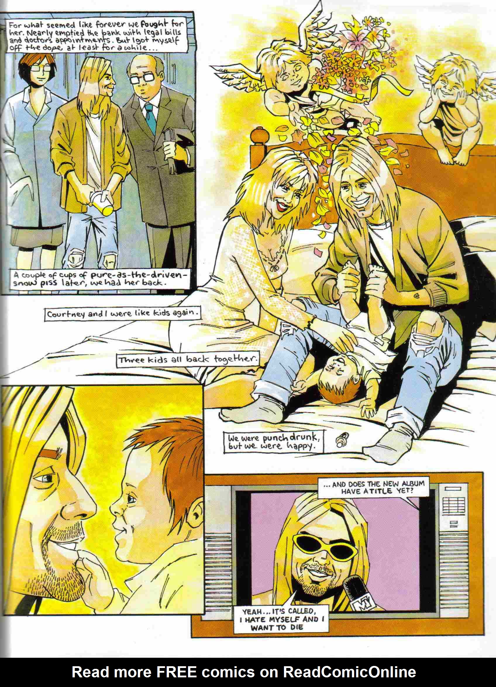 Read online GodSpeed: The Kurt Cobain Graphic comic -  Issue # TPB - 74