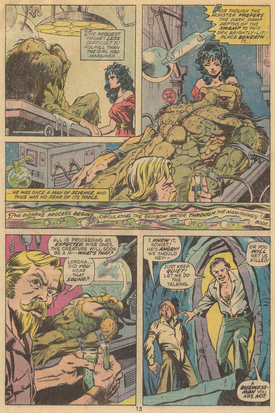 Read online Man-Thing (1974) comic -  Issue #8 - 10