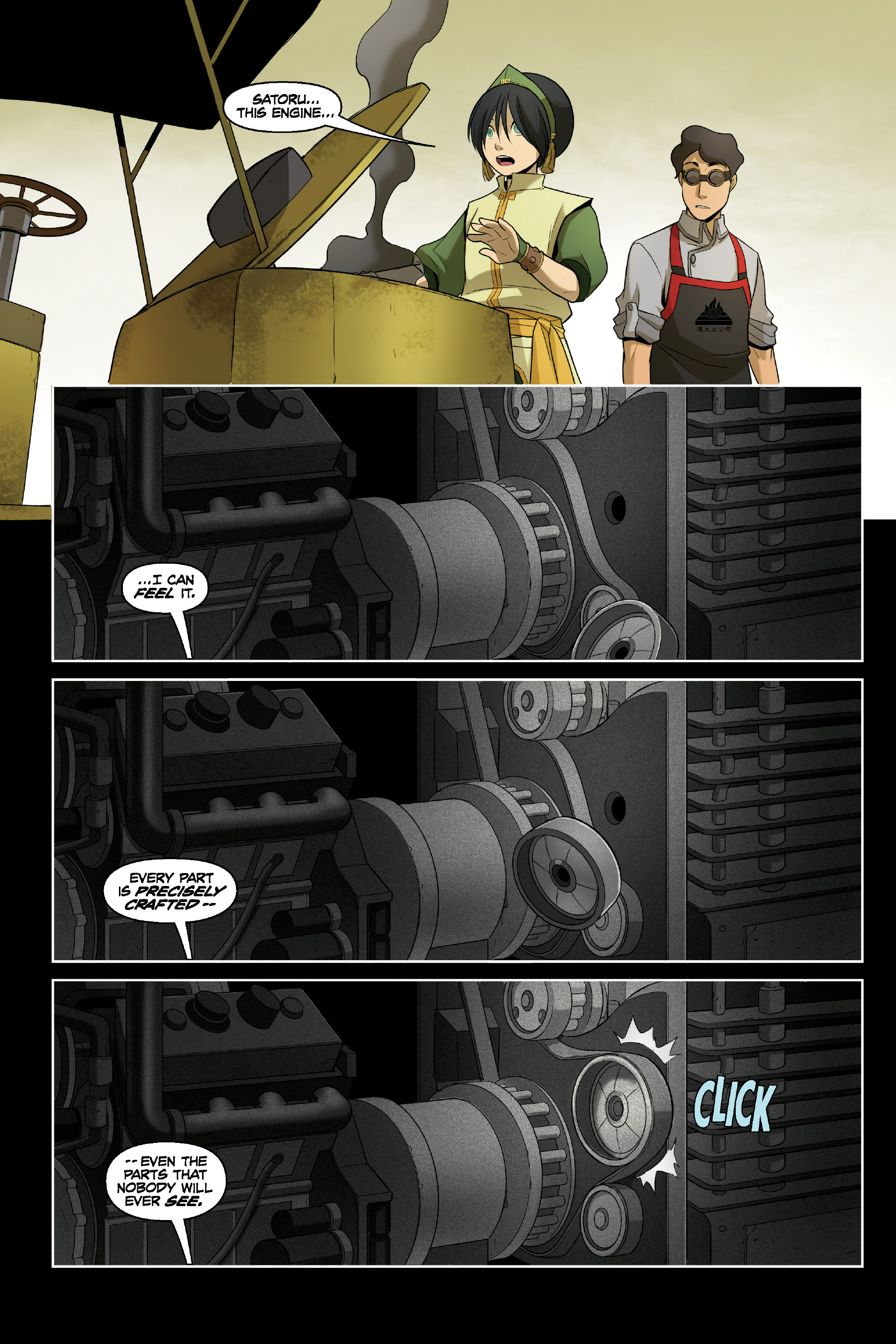 Read online Nickelodeon Avatar: The Last Airbender - The Rift comic -  Issue # _Omnibus (Part 1) - 55