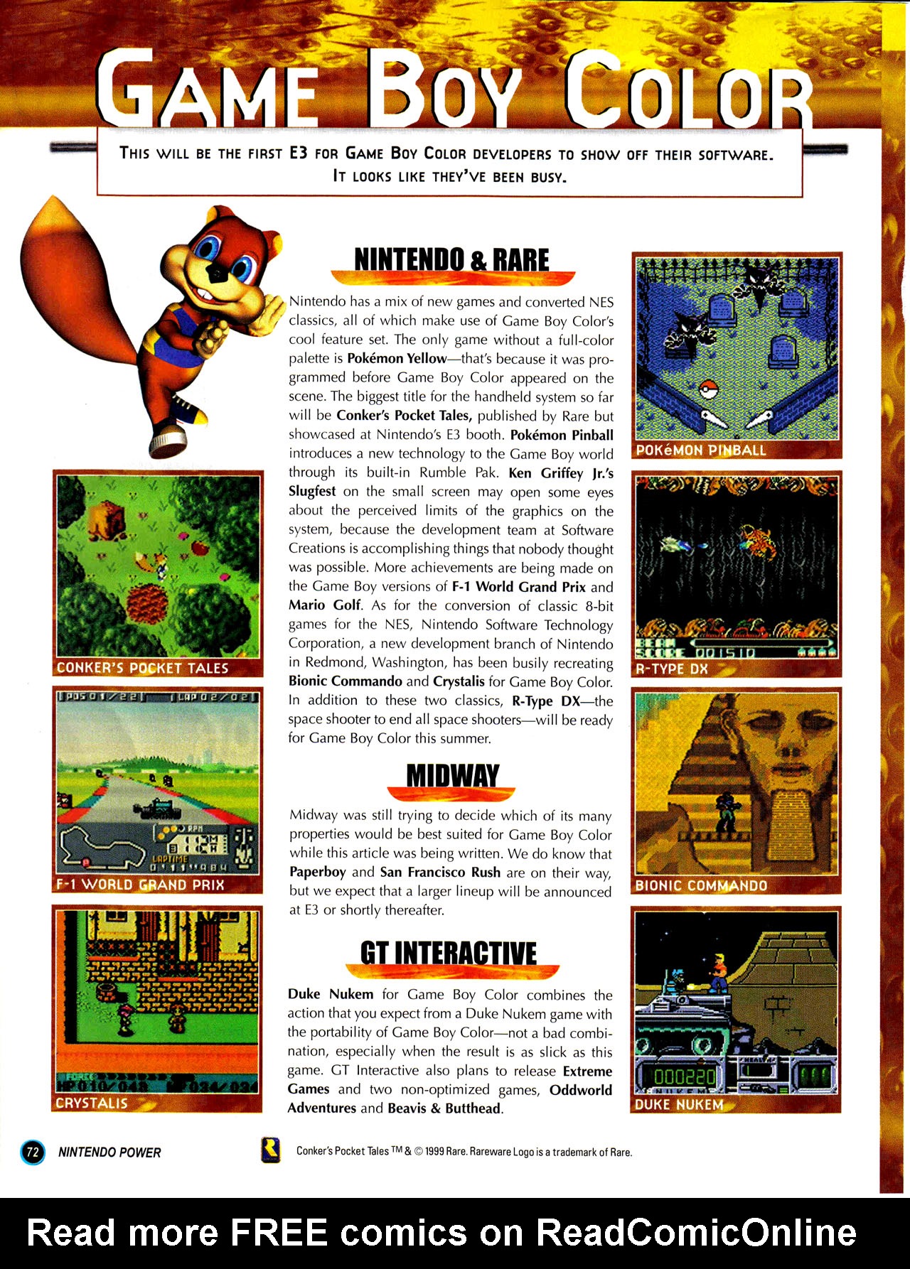 Read online Nintendo Power comic -  Issue #120 - 81