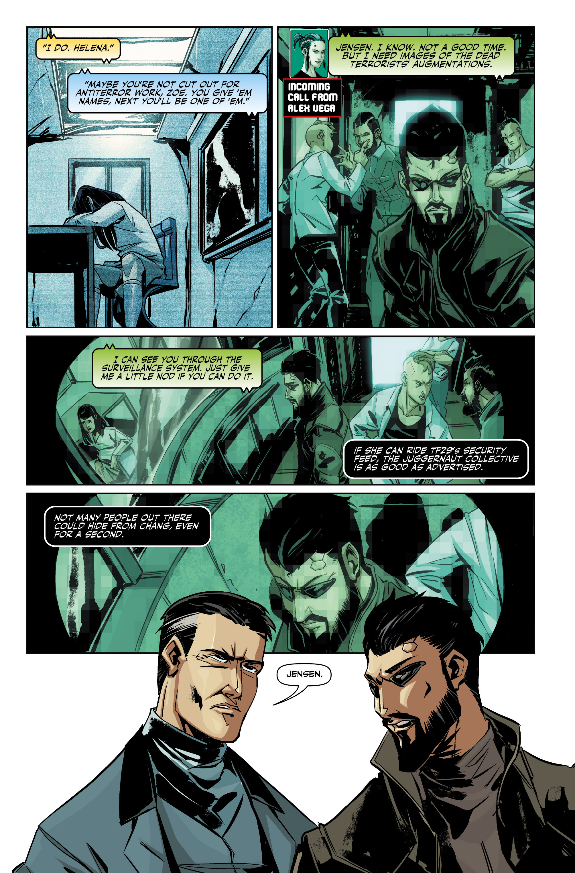Read online Deus Ex: Children's Crusade comic -  Issue #3 - 6