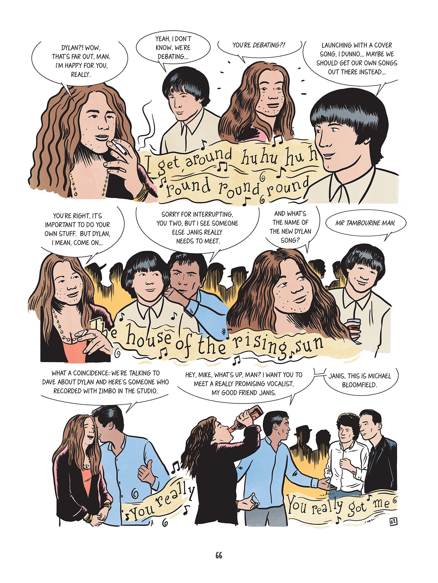 Read online Love Me Please!: The Story of Janis Joplin comic -  Issue # TPB (Part 1) - 66