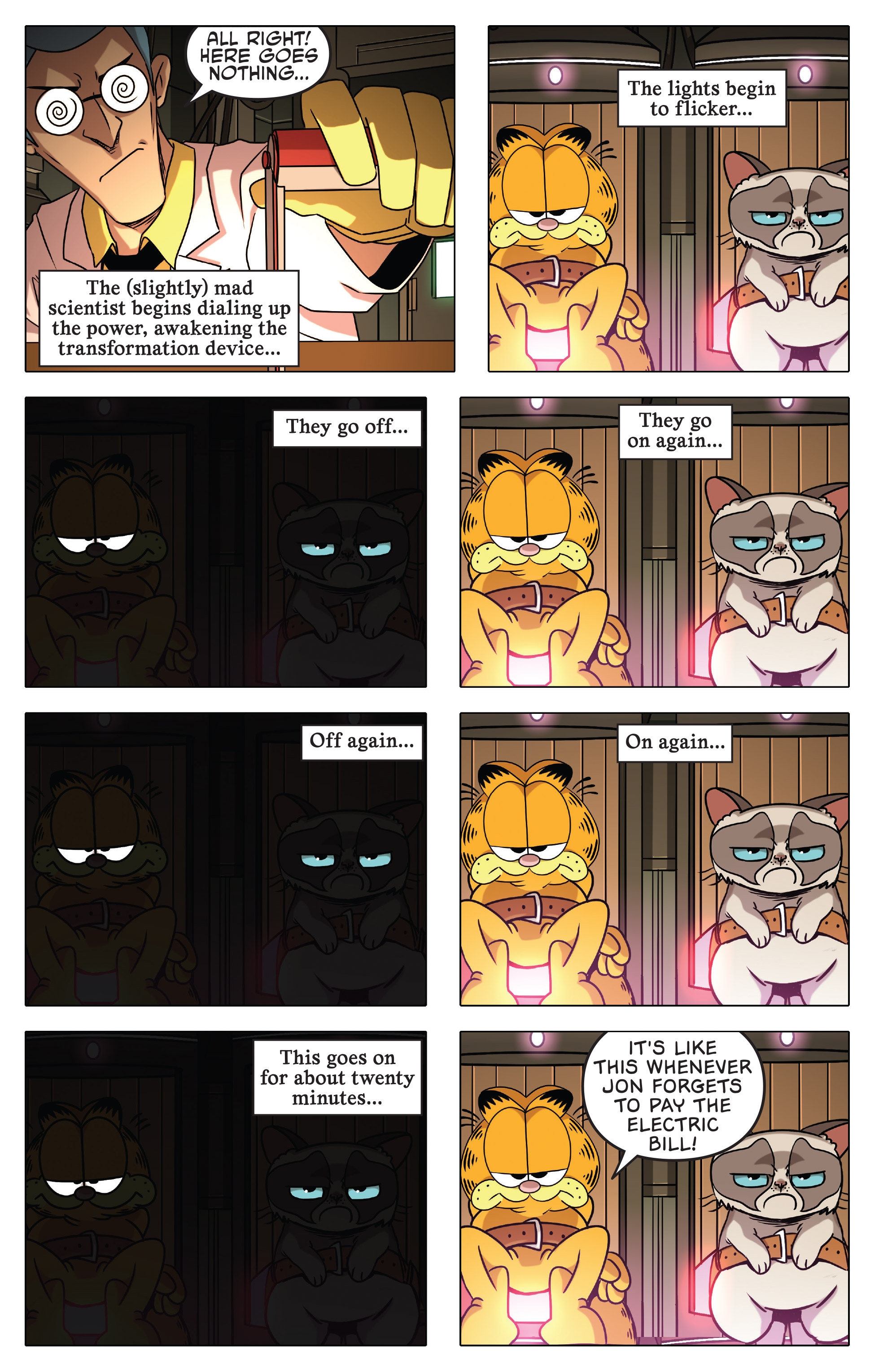 Read online Grumpy Cat/Garfield comic -  Issue #2 - 16