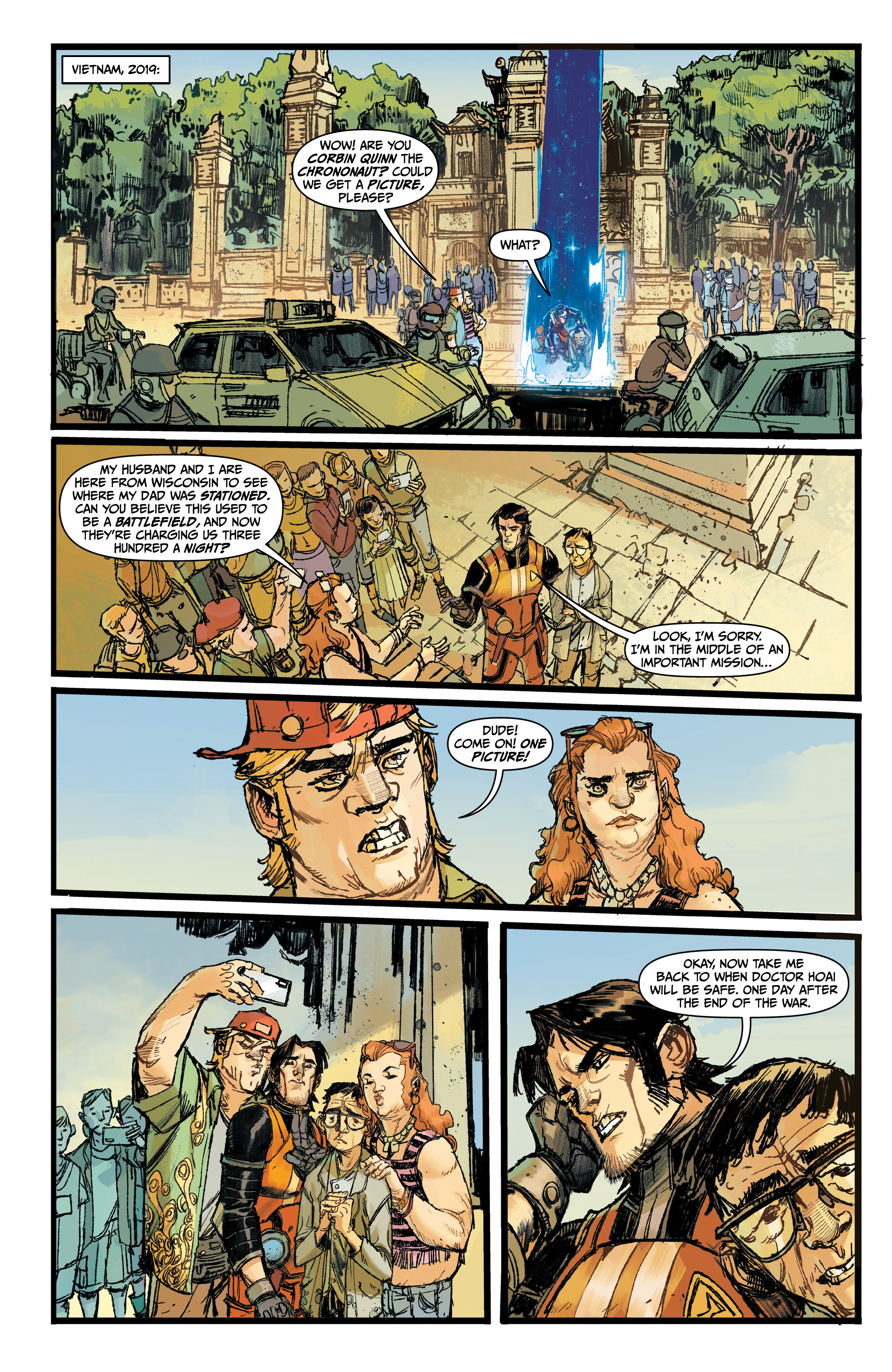 Read online Chrononauts: Futureshock comic -  Issue #3 - 11