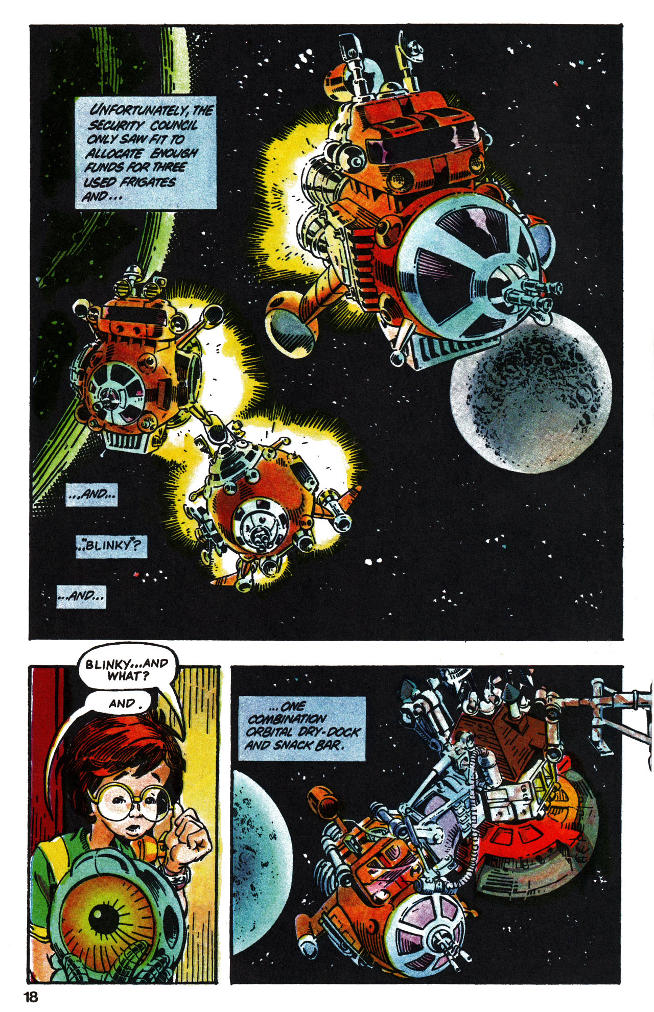 Read online Bucky O'Hare (1991) comic -  Issue #3 - 18