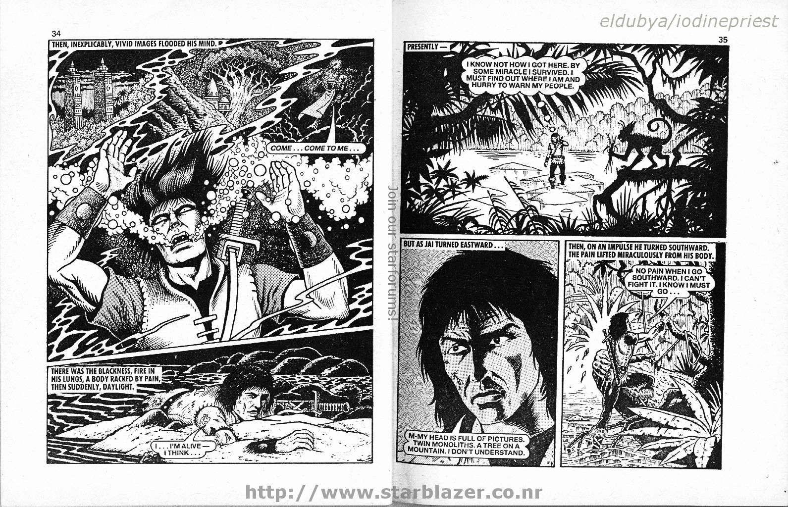 Read online Starblazer comic -  Issue #192 - 19