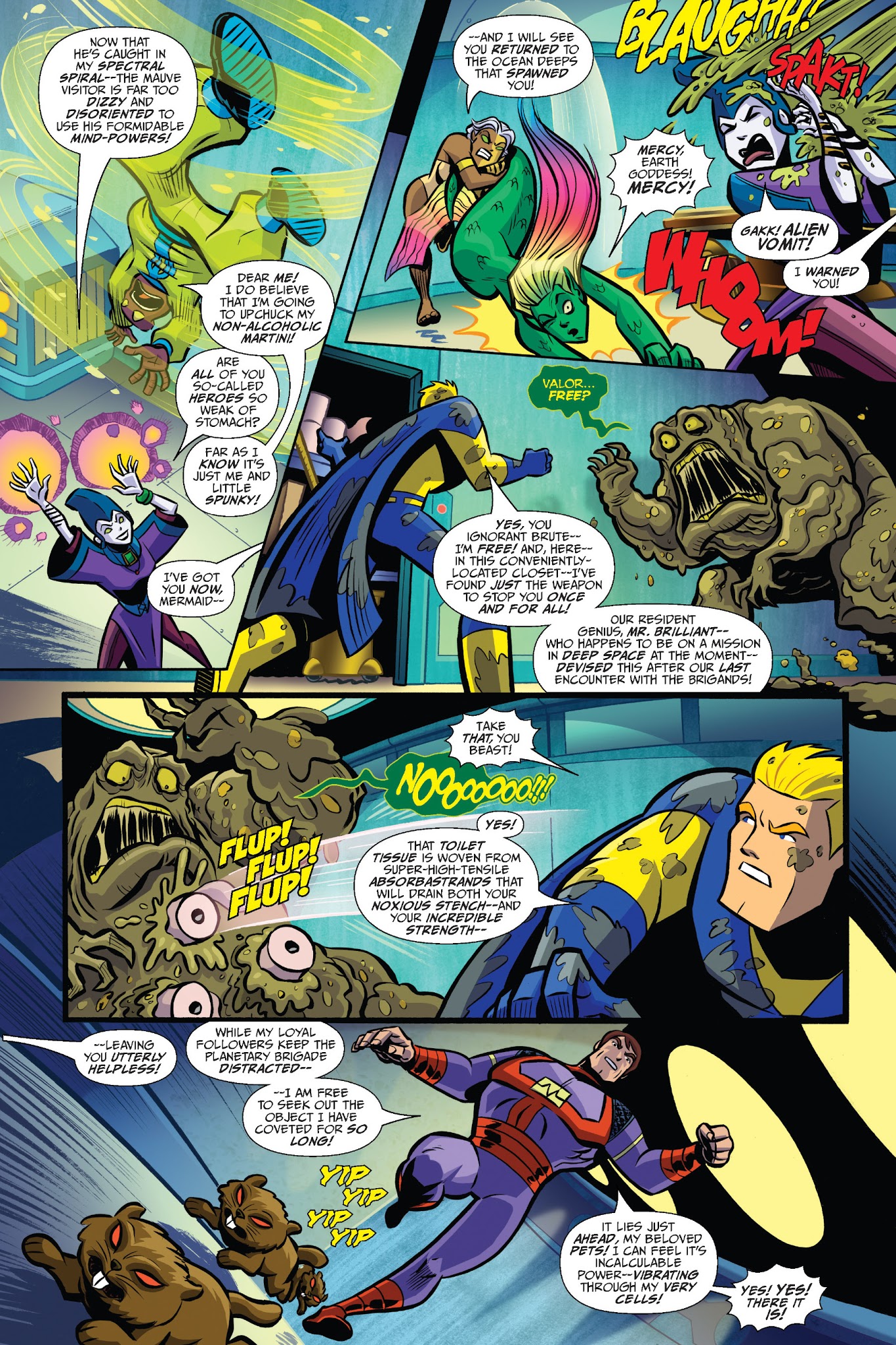 Read online Planetary Brigade comic -  Issue # TPB - 77