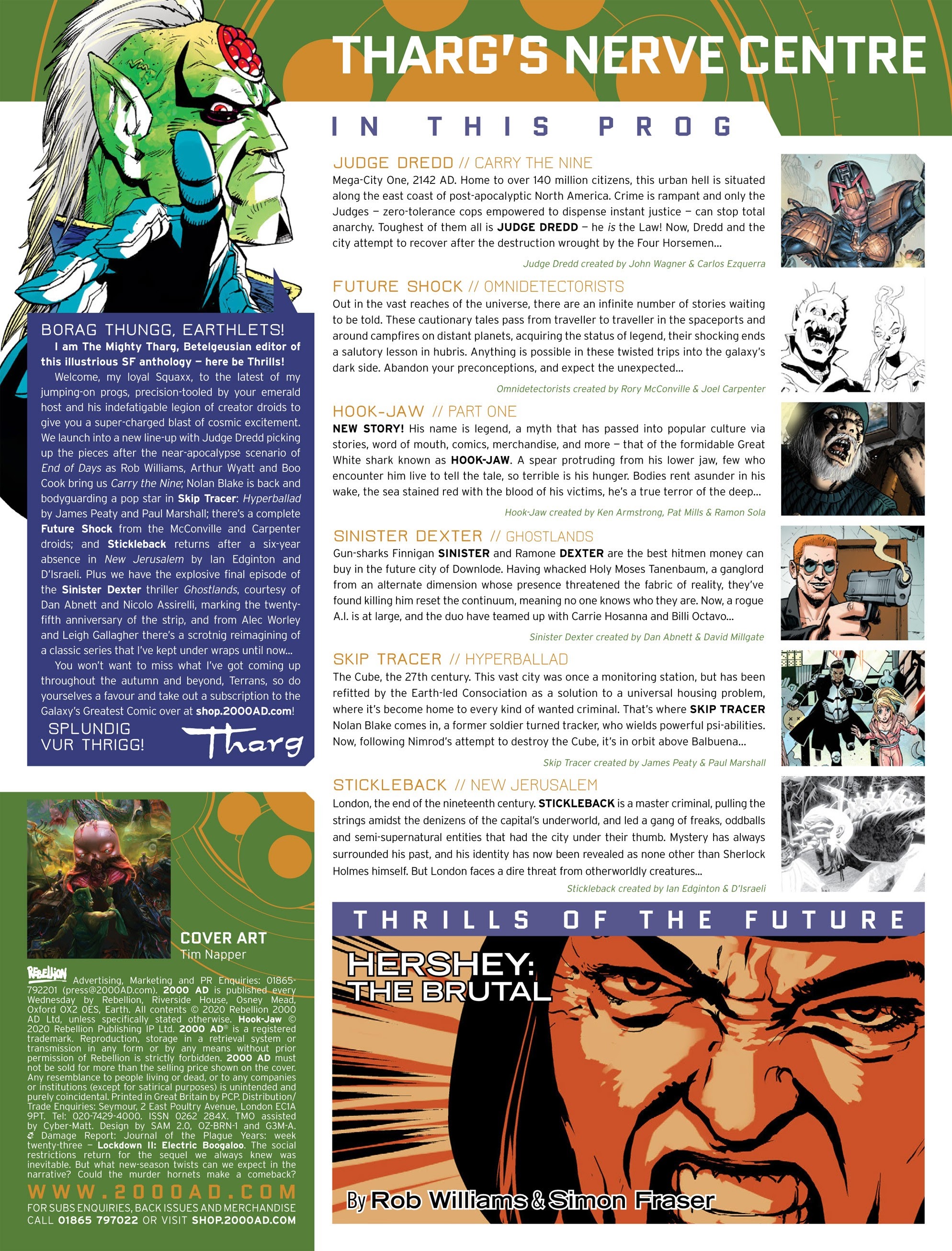 Read online 2000 AD comic -  Issue #2200 - 2