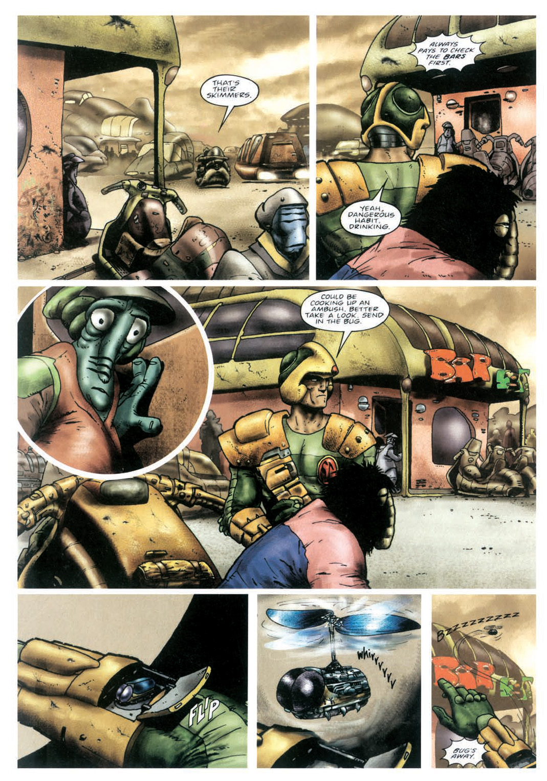 Read online Strontium Dog: The Kreeler Conspiracy comic -  Issue # TPB (Part 1) - 16
