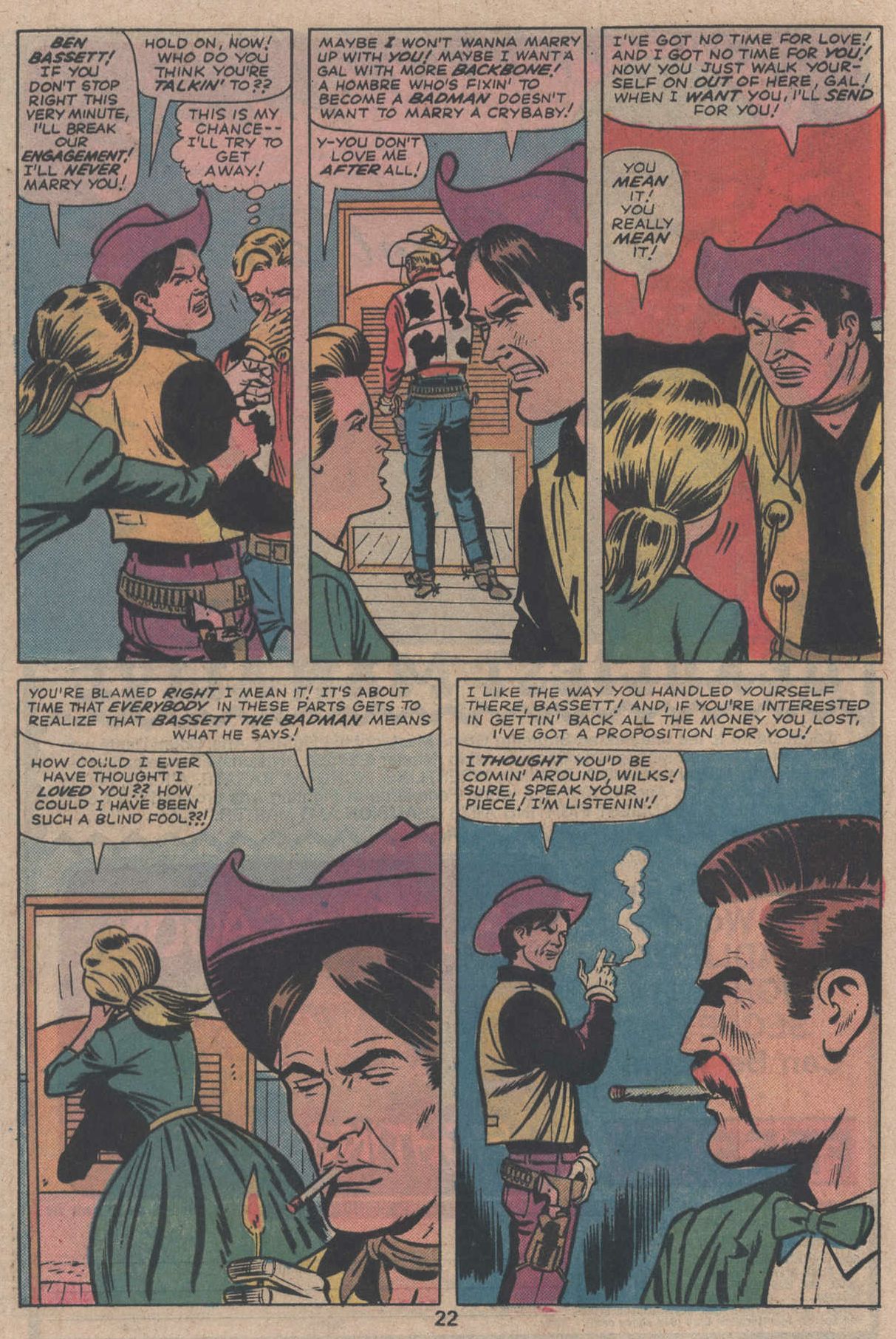 Read online Kid Colt Outlaw comic -  Issue #195 - 24