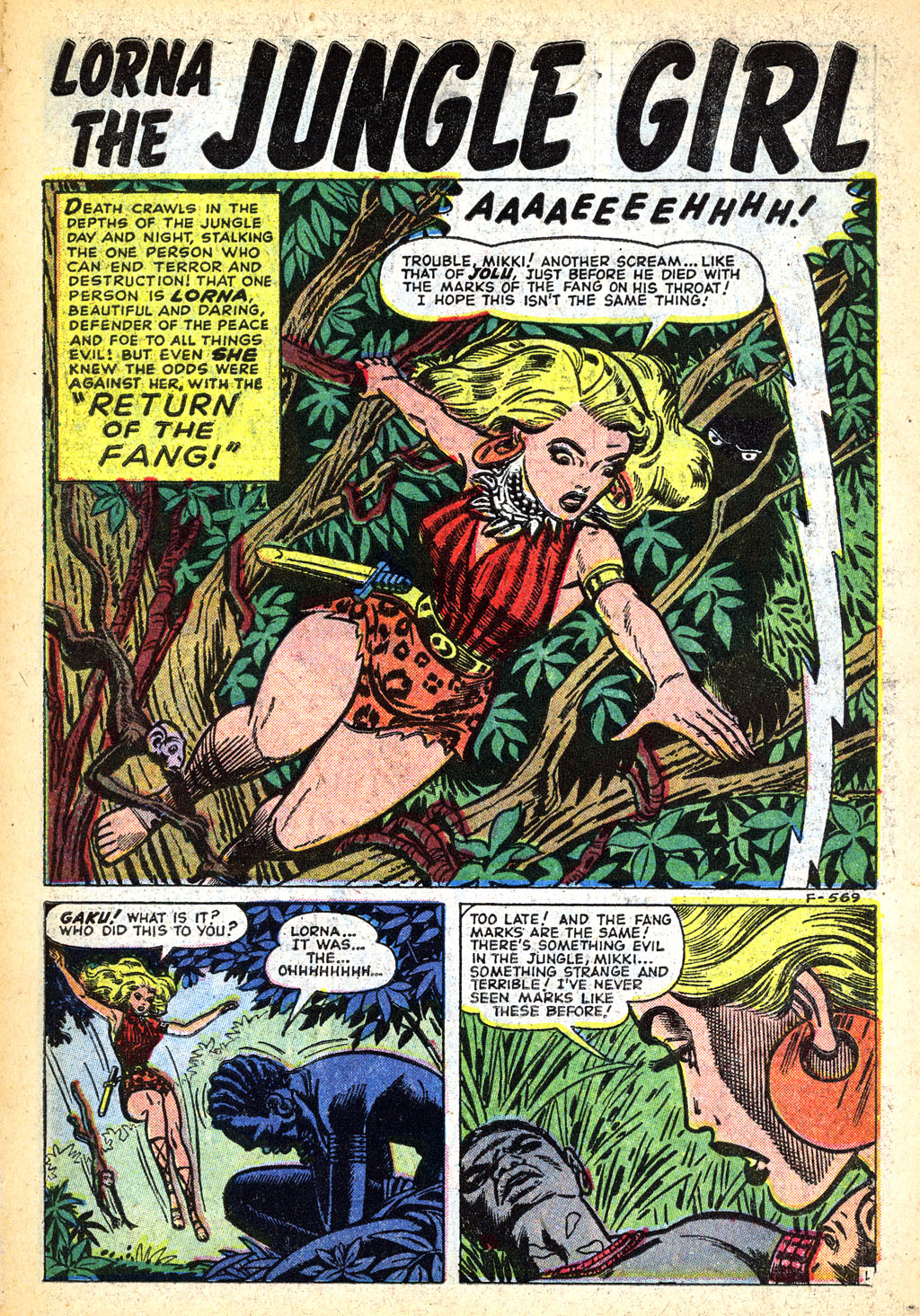 Read online Lorna, The Jungle Girl comic -  Issue #12 - 3