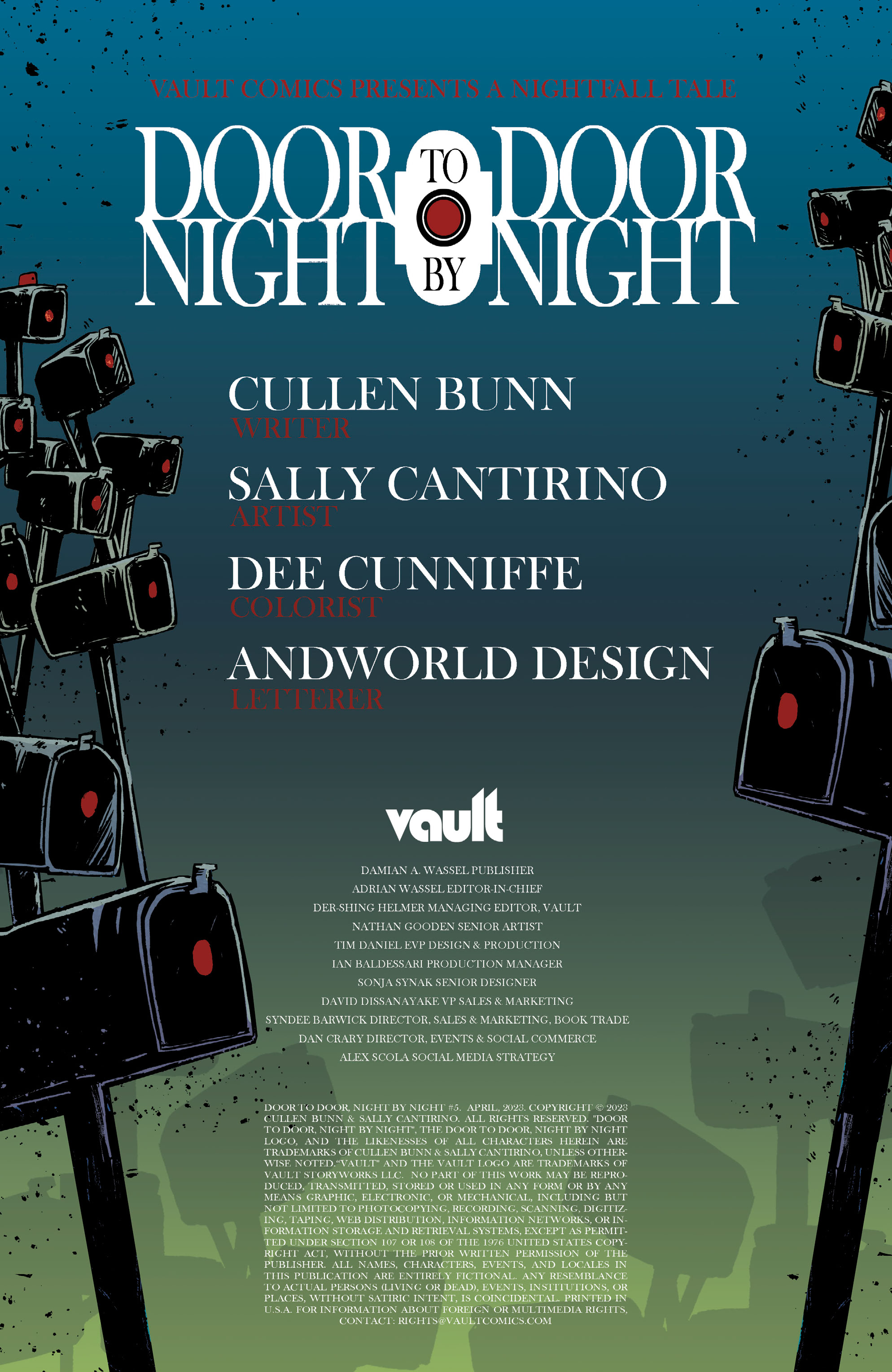 Read online Door to Door, Night by Night comic -  Issue #5 - 3