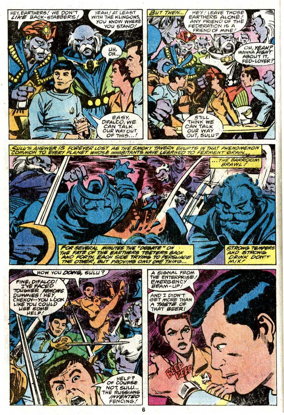 Read online Star Trek (1980) comic -  Issue #6 - 8