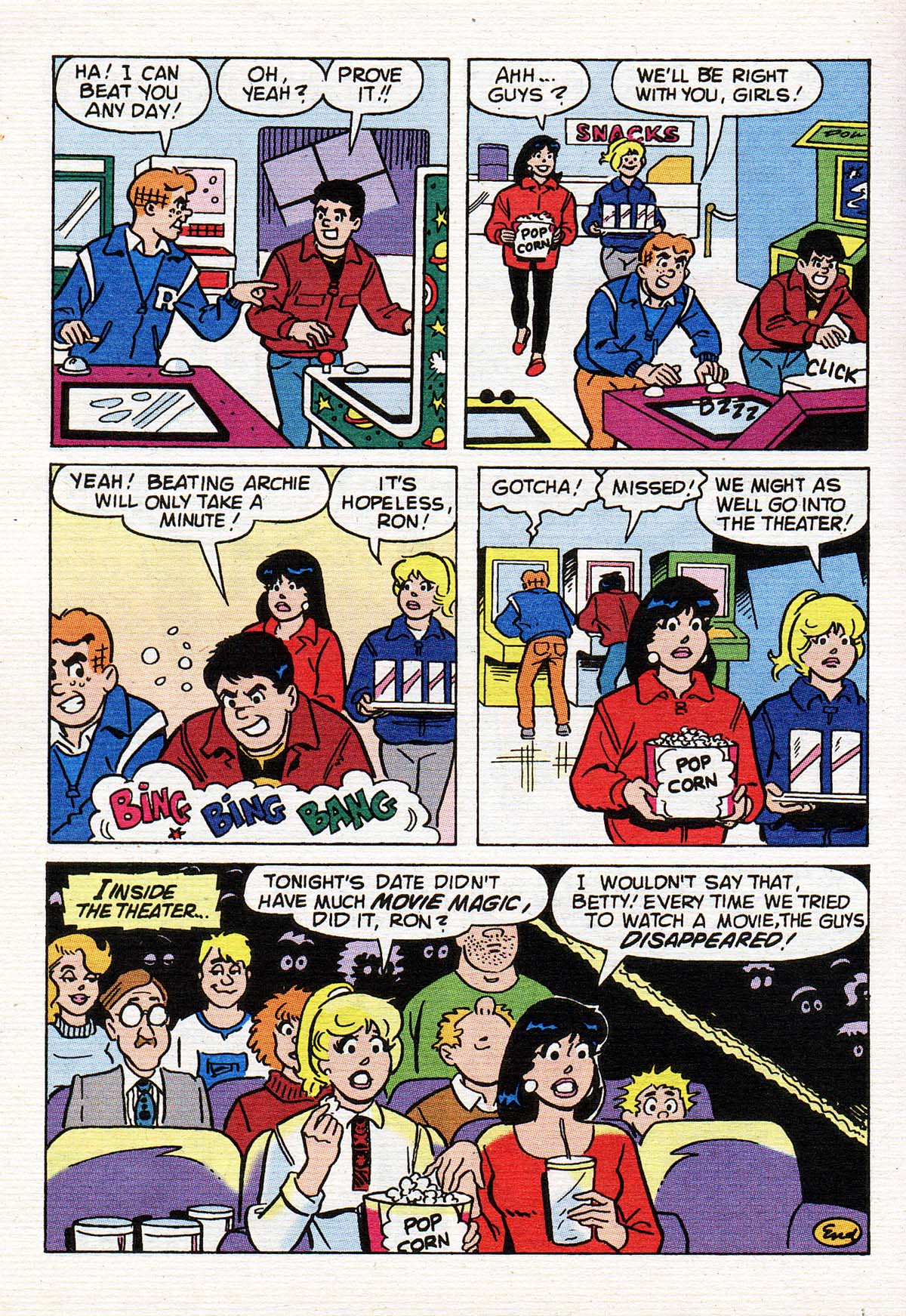 Read online Betty and Veronica Digest Magazine comic -  Issue #128 - 64