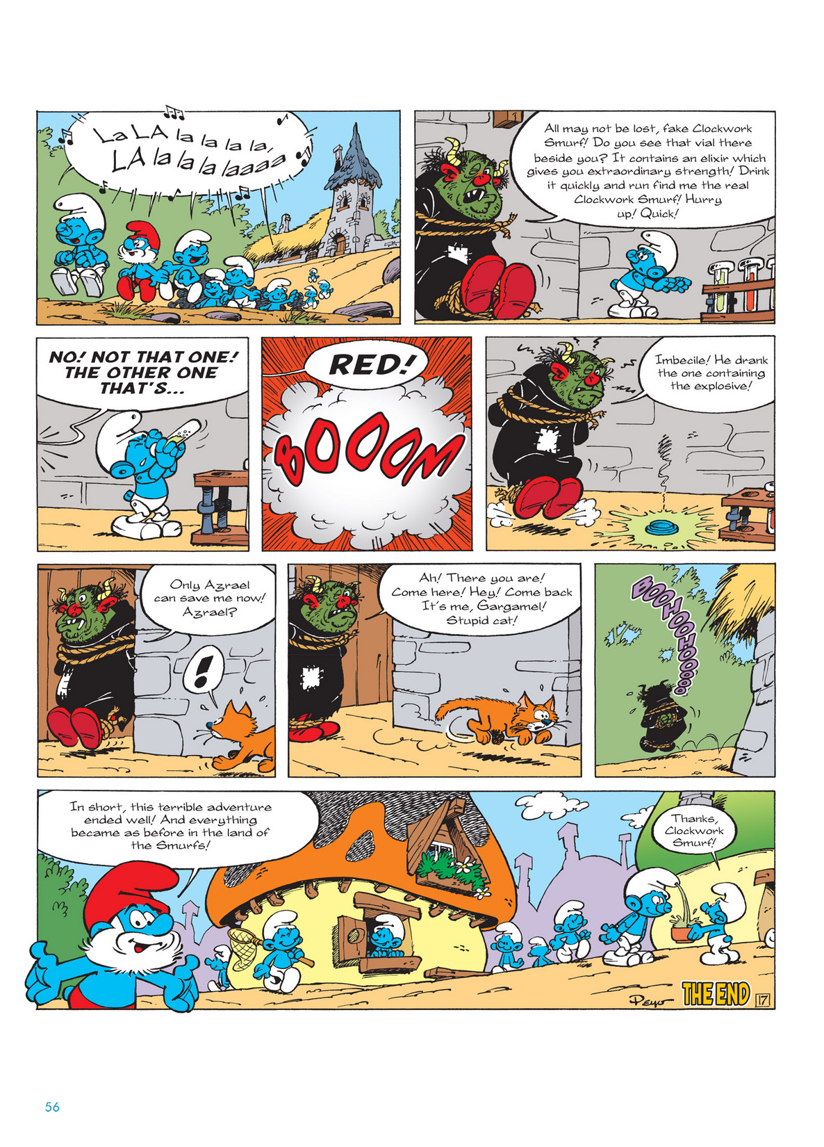 Read online The Smurfs comic -  Issue #13 - 56