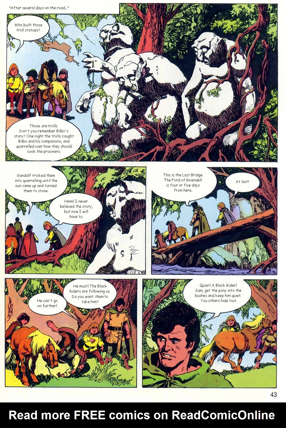 Read online El Señor de los Anillos comic -  Issue #1 - 38