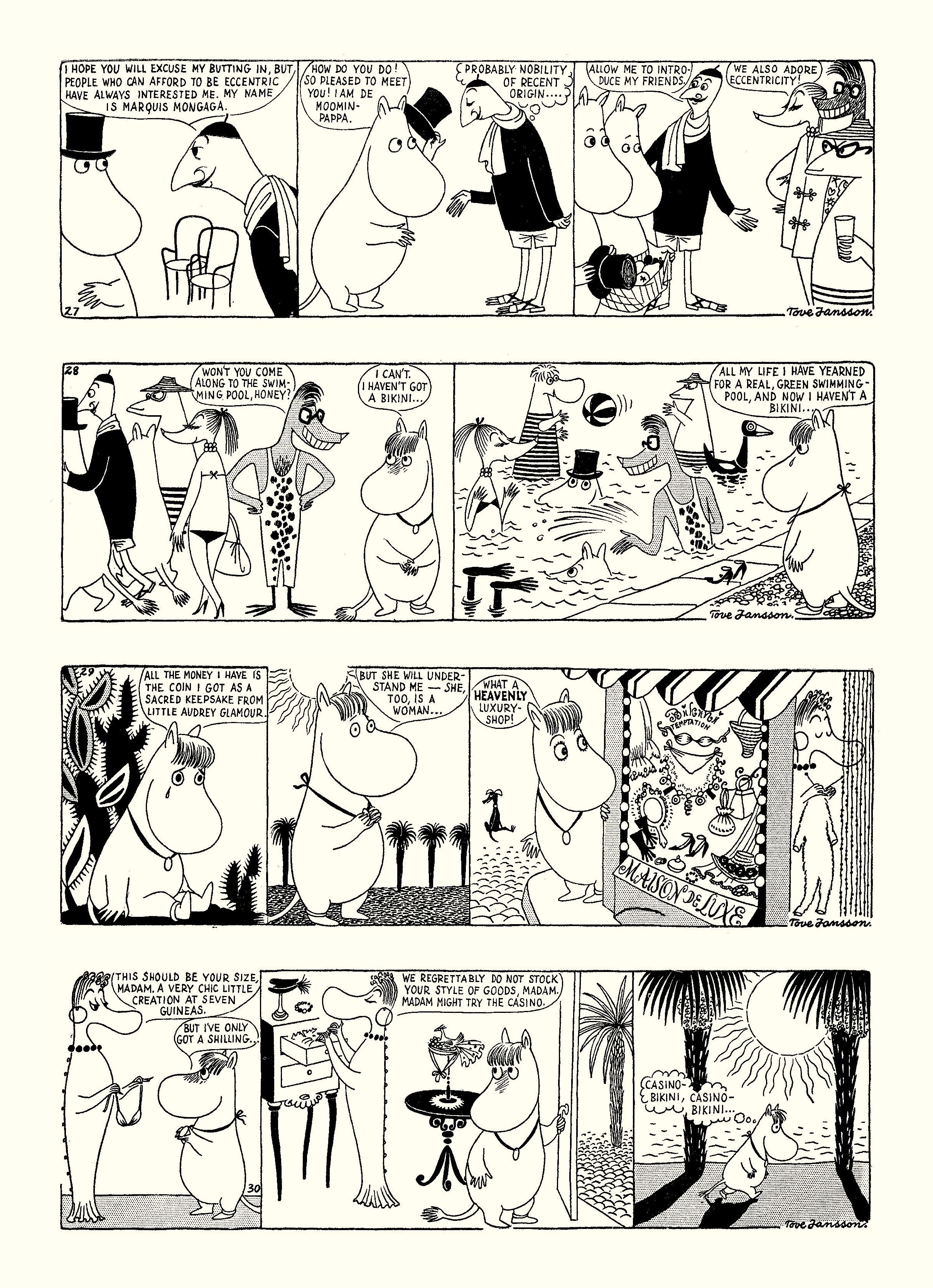 Read online Moomin: The Complete Tove Jansson Comic Strip comic -  Issue # TPB 1 - 55