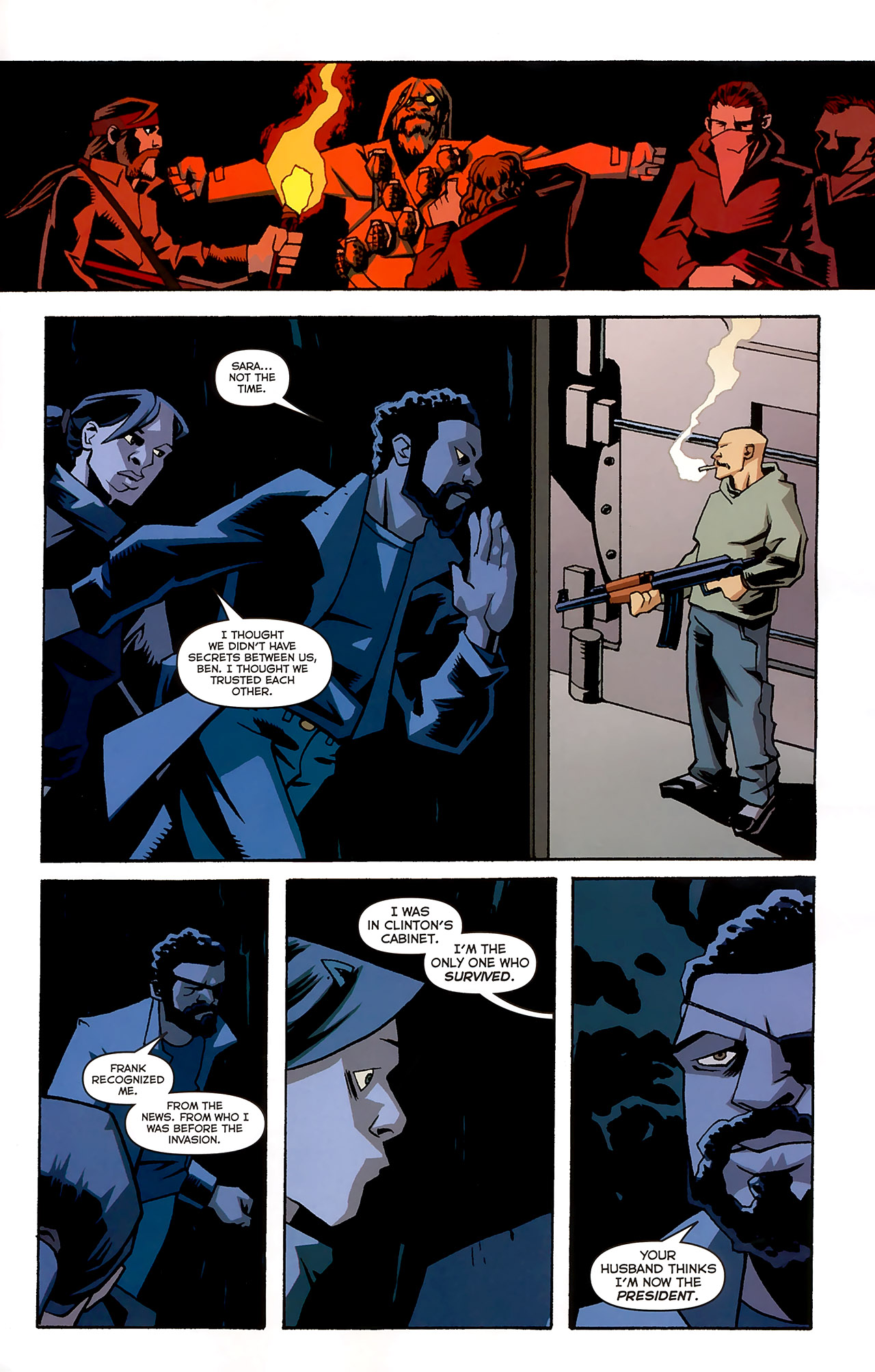 Read online Resurrection (2009) comic -  Issue #4 - 10
