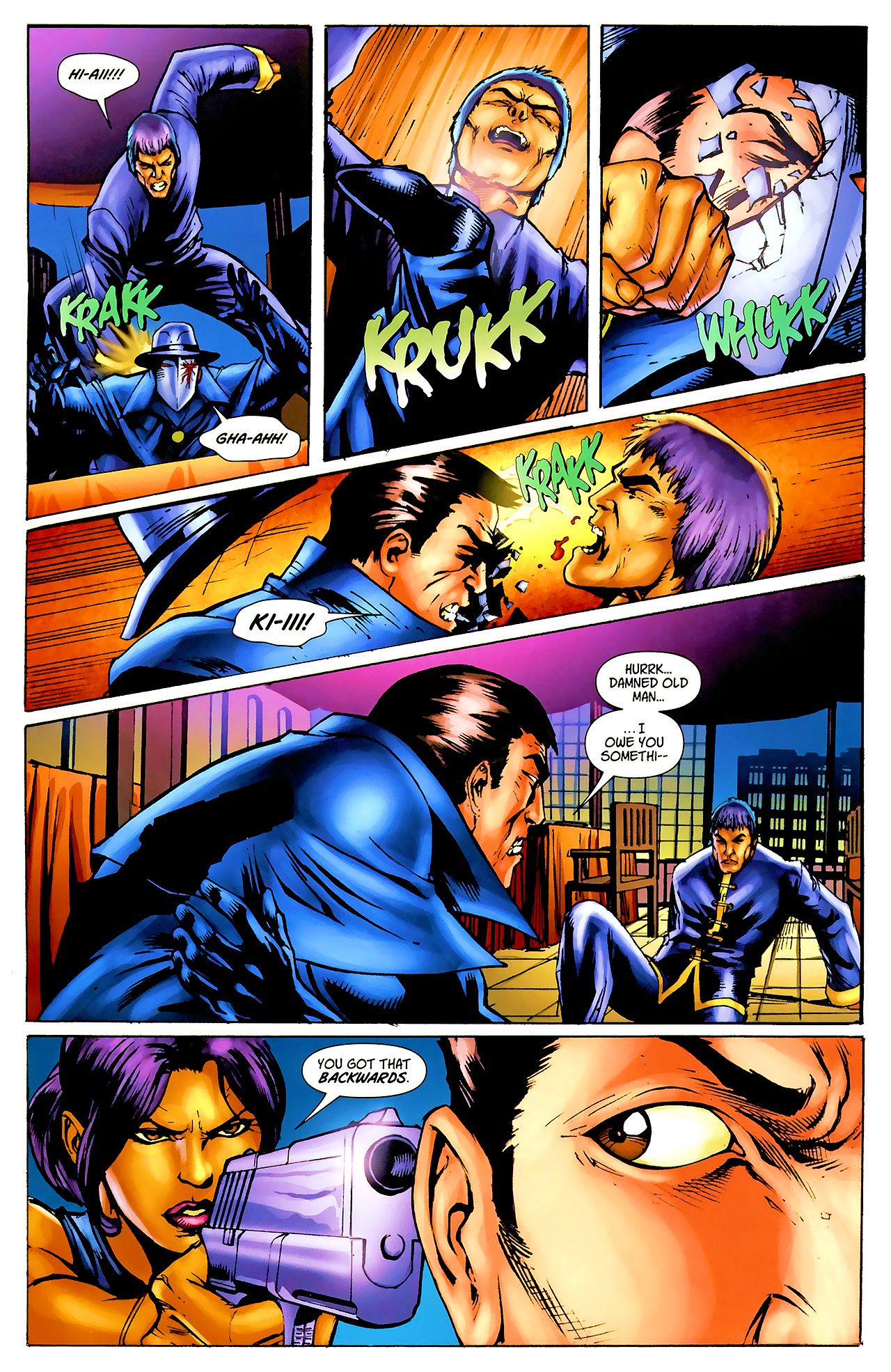 Read online Kato comic -  Issue #5 - 7