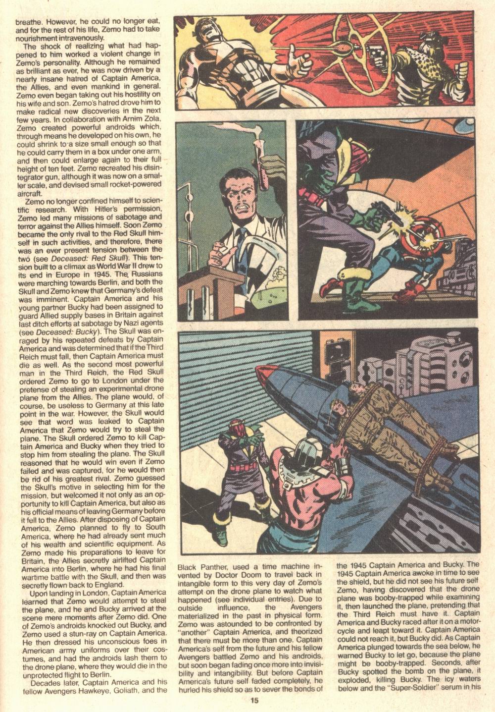 Read online The Official Handbook of the Marvel Universe Deluxe Edition comic -  Issue #16 - 17