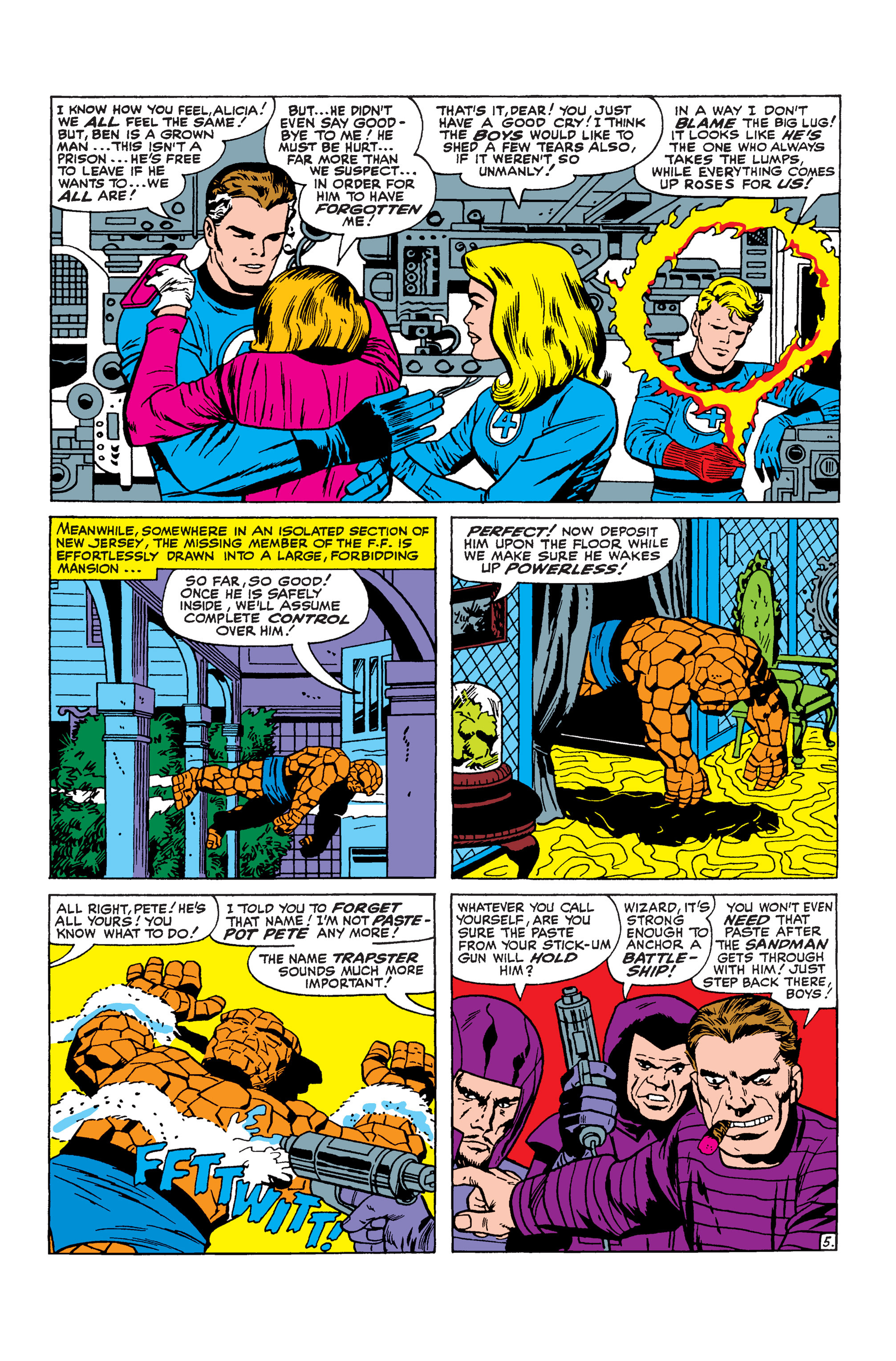 Read online Marvel Masterworks: The Fantastic Four comic -  Issue # TPB 5 (Part 1) - 8