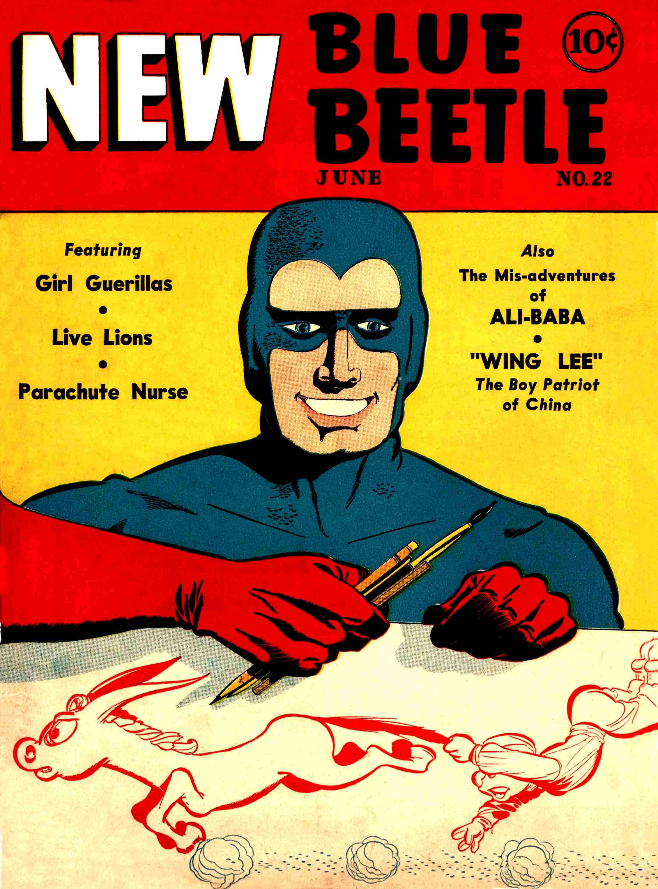 Read online The Blue Beetle comic -  Issue #22 - 2