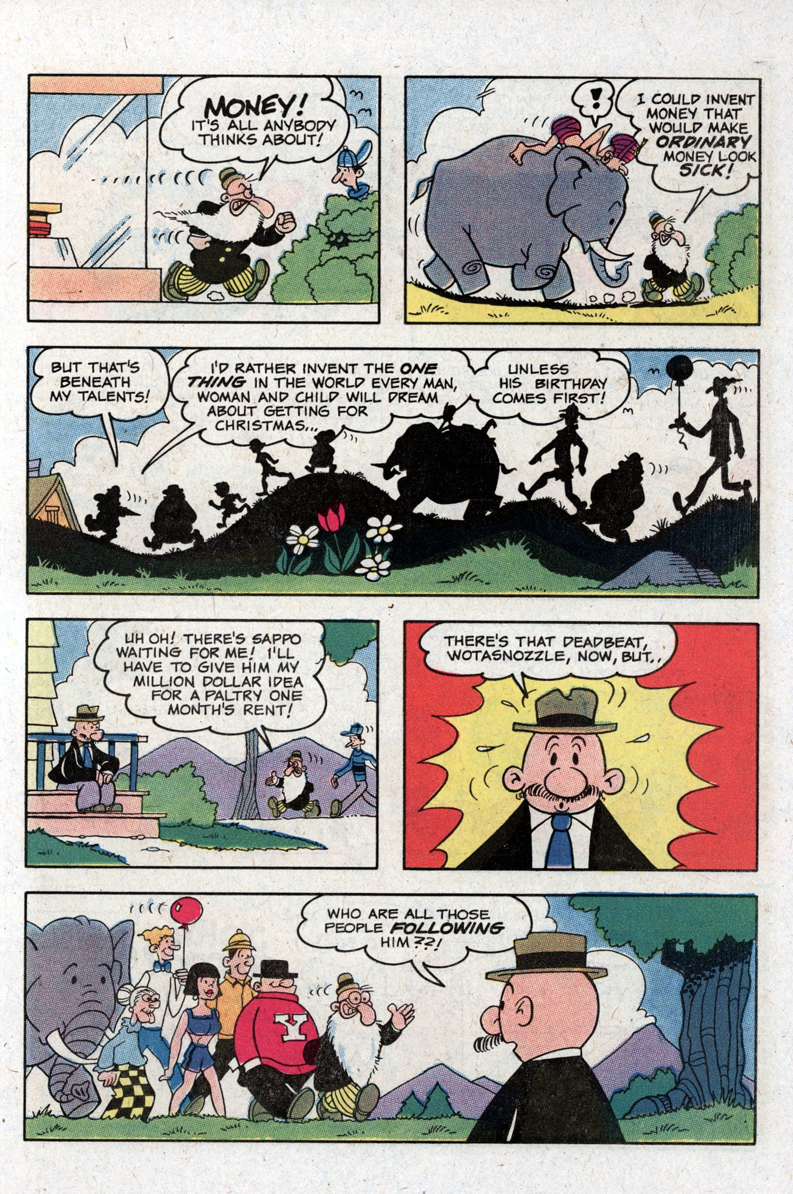 Read online Popeye (1948) comic -  Issue #166 - 23