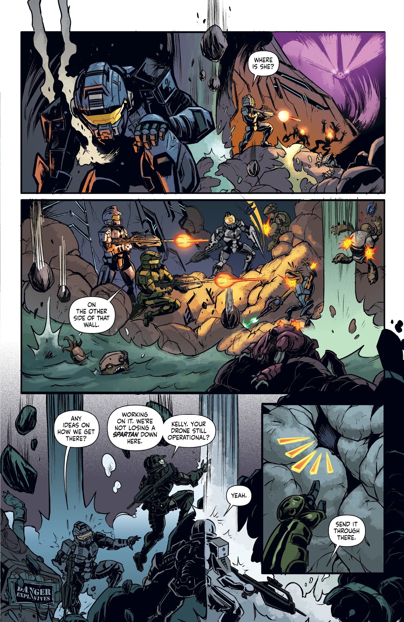 Read online Halo: Collateral Damage comic -  Issue #3 - 7