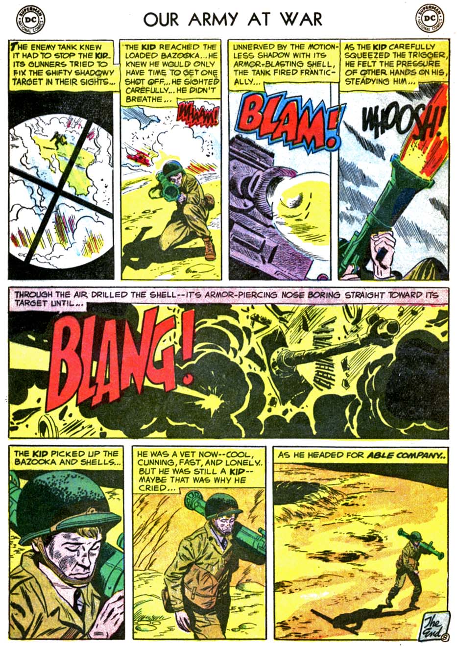 Read online Our Army at War (1952) comic -  Issue #56 - 10