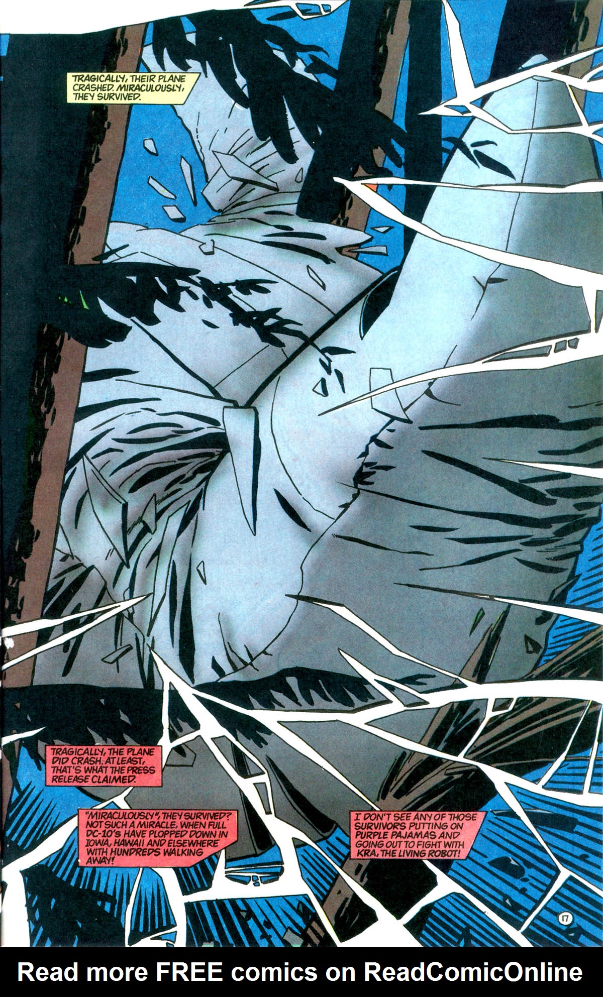 Read online Challengers of the Unknown (1991) comic -  Issue #2 - 23