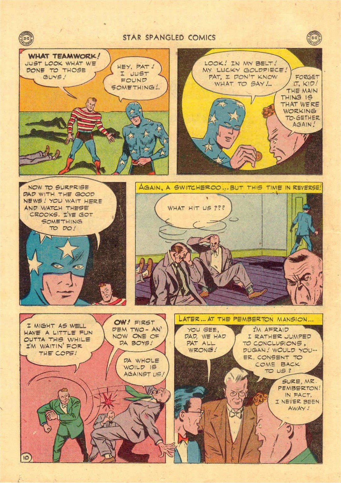 Read online Star Spangled Comics comic -  Issue #38 - 38