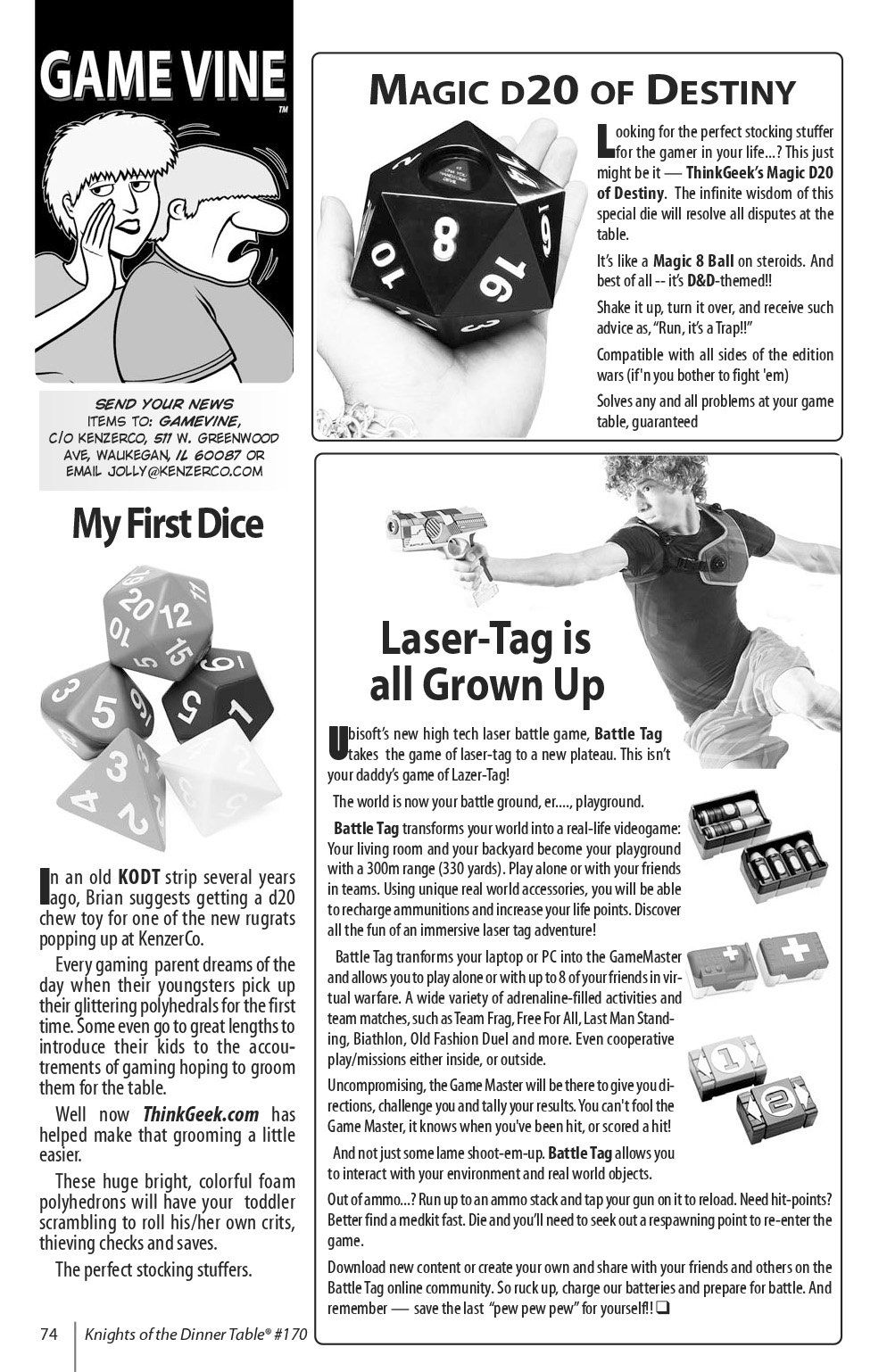 Read online Knights of the Dinner Table comic -  Issue #170 - 76