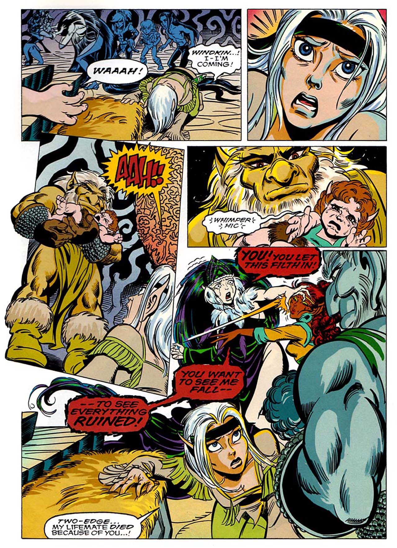 Read online ElfQuest: Siege at Blue Mountain comic -  Issue #8 - 7