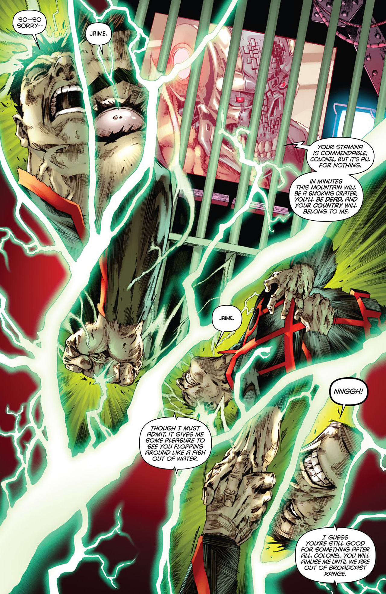 Read online Bionic Man comic -  Issue #9 - 5