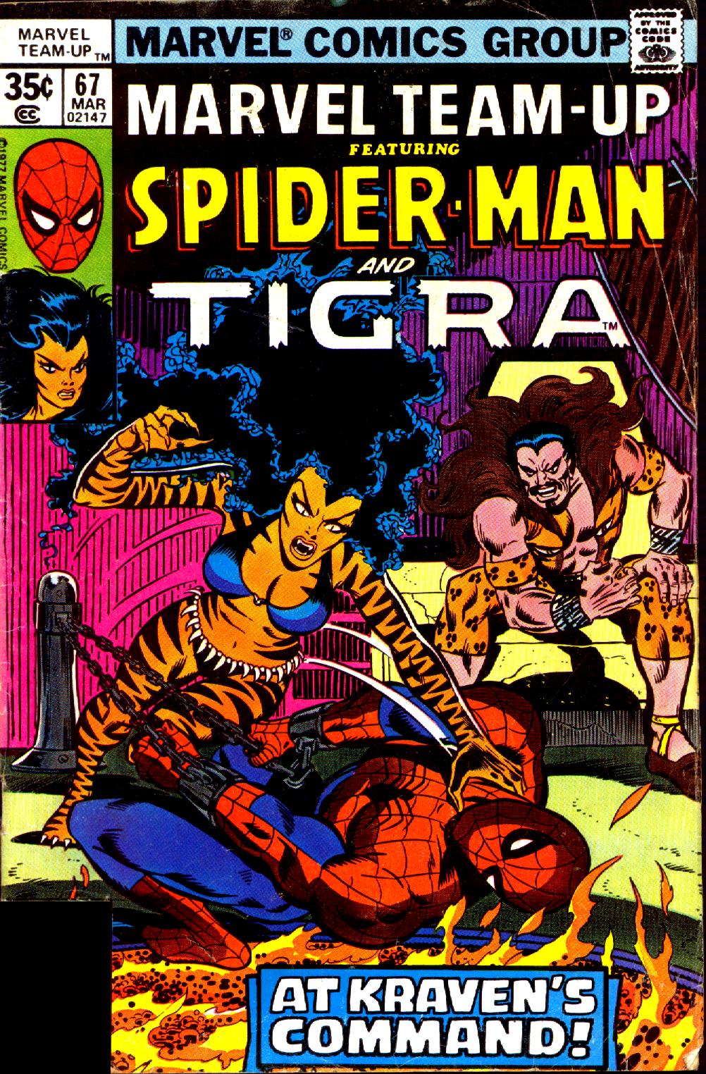 Read online Marvel Team-Up (1972) comic -  Issue #67 - 1