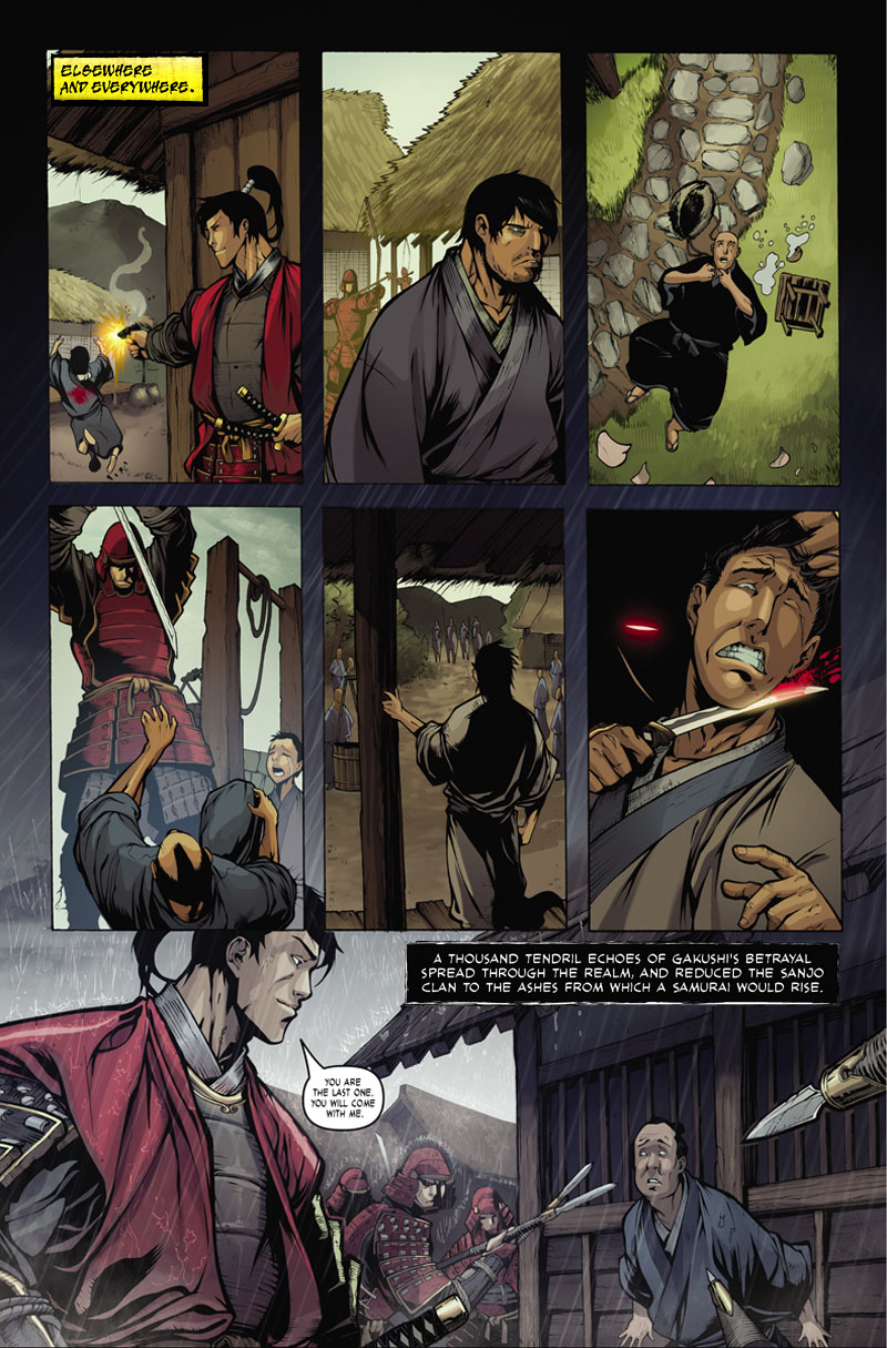 Read online Samurai's Blood comic -  Issue #1 - 11